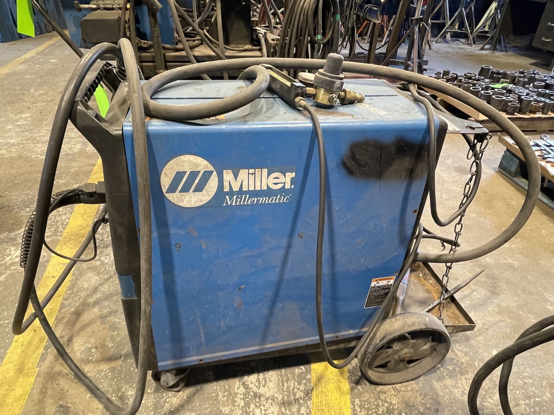 Miller Millermatic 300 3 Phase Welder - Upland - Image 8 of 12