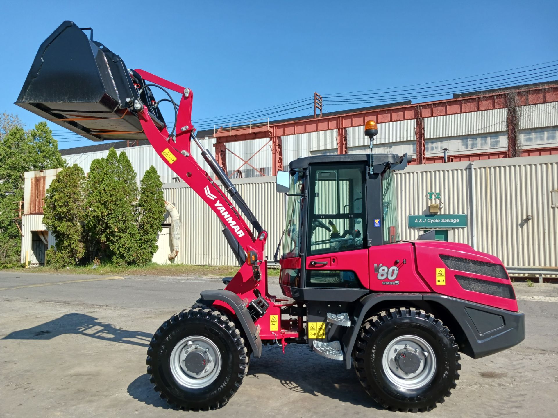 UNUSED 2022 Yanmar V80 Wheel Loader - Lester, PA - Image 8 of 16