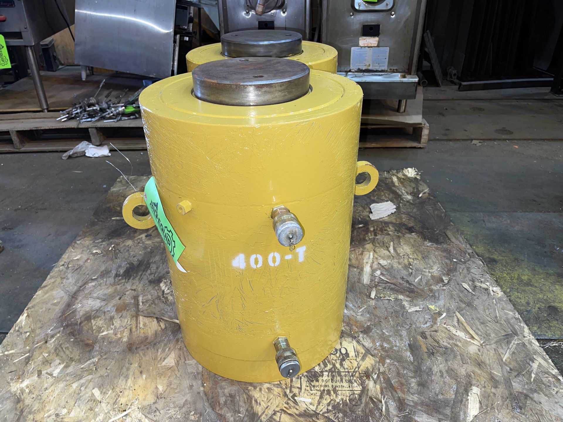 Lot of 2 400 Ton Hydraulic Jacks (EH141) - Lester, PA - Image 2 of 4