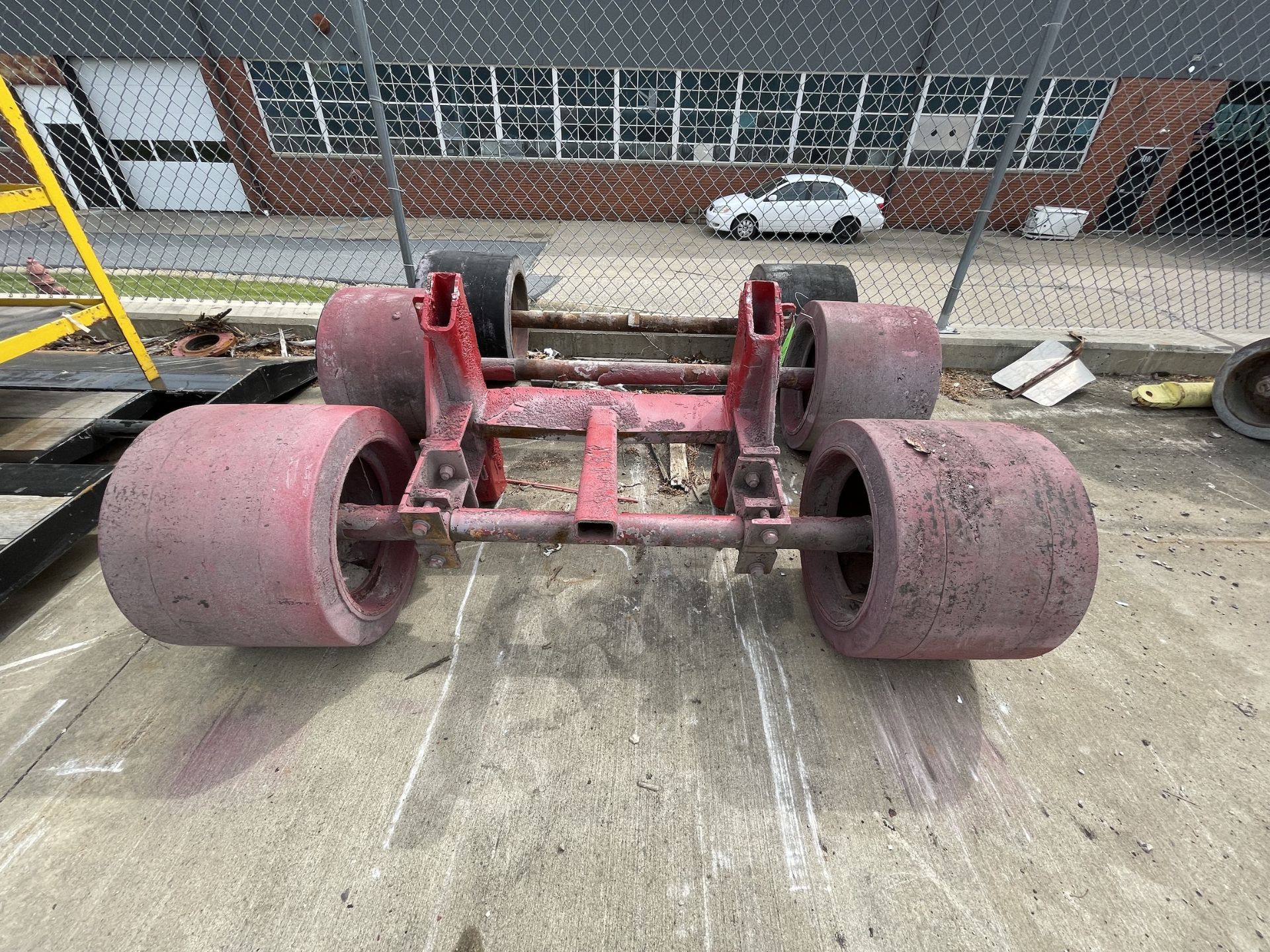 Lot of 3 Axles Wheeled Cart (S11) - Image 3 of 6