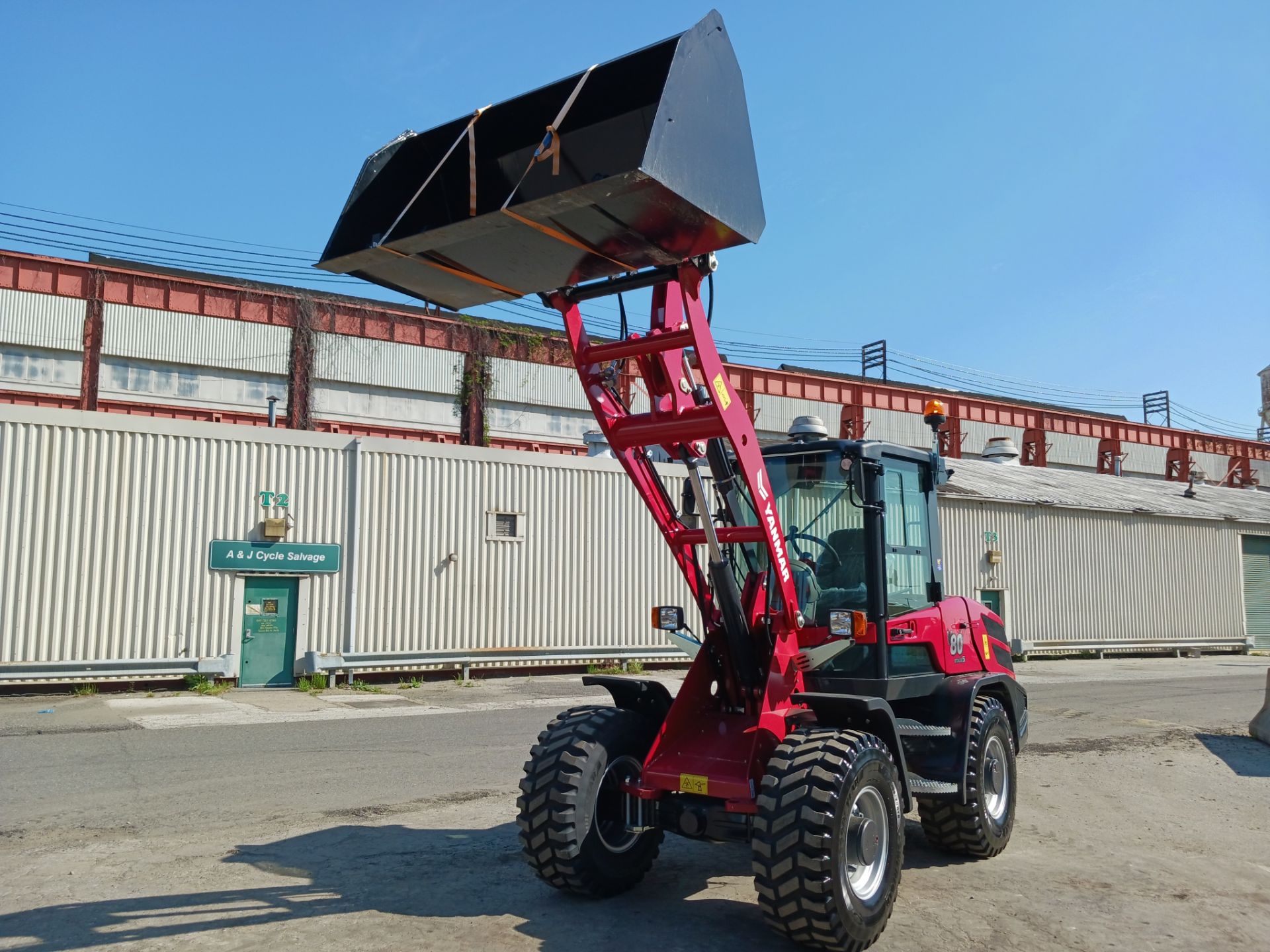 UNUSED 2022 Yanmar V80 Wheel Loader - Lester, PA - Image 10 of 16