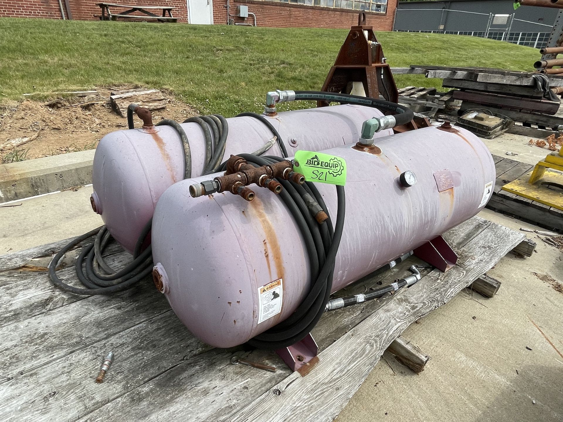 Lot of 2 Air Tanks (S21) - West Chester - Image 3 of 7