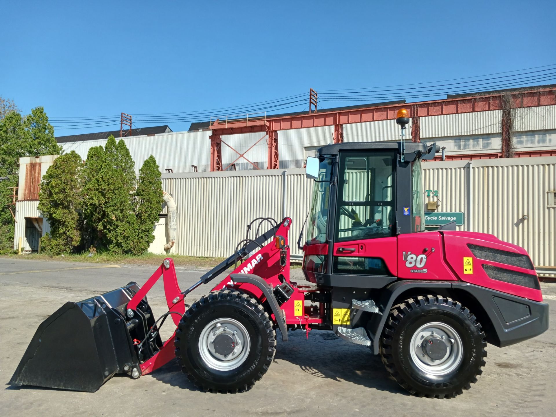 UNUSED 2022 Yanmar V80 Wheel Loader - Lester, PA - Image 5 of 16