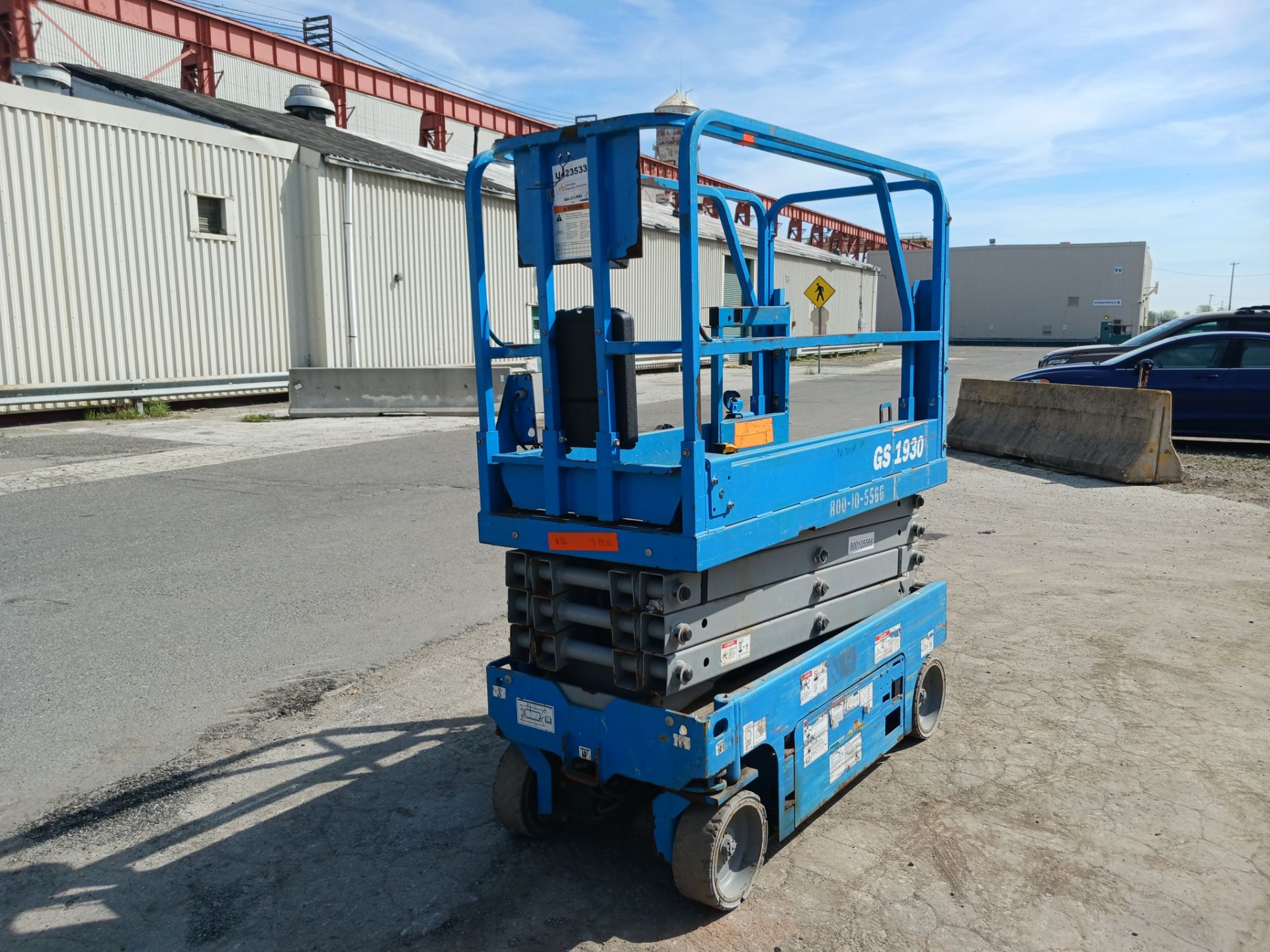 2016 Genie GS1930 19ft 500lb Scissor Lift - Lester, PA - Image 6 of 19