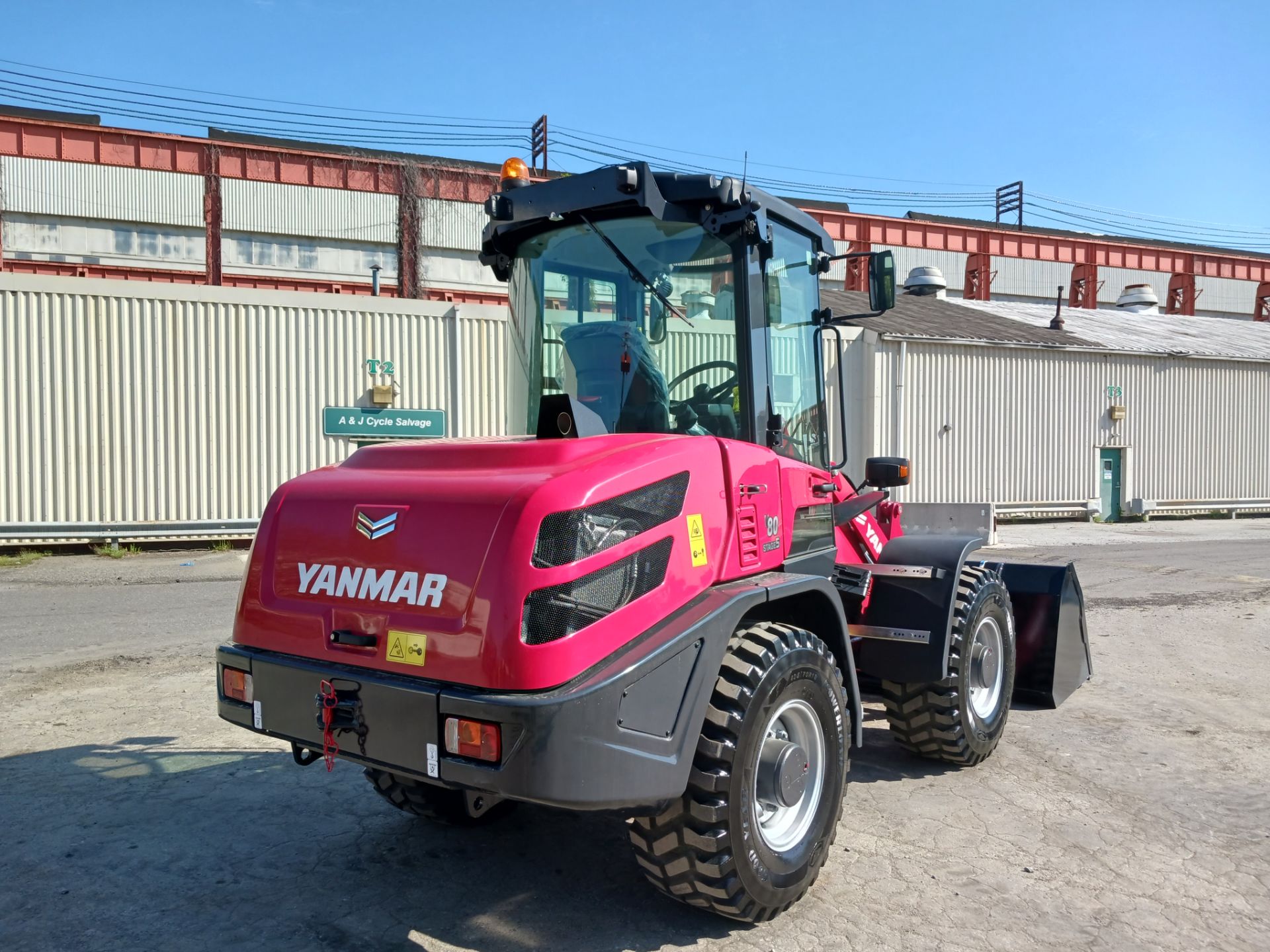 UNUSED 2022 Yanmar V80 Wheel Loader - Lester, PA - Image 3 of 16