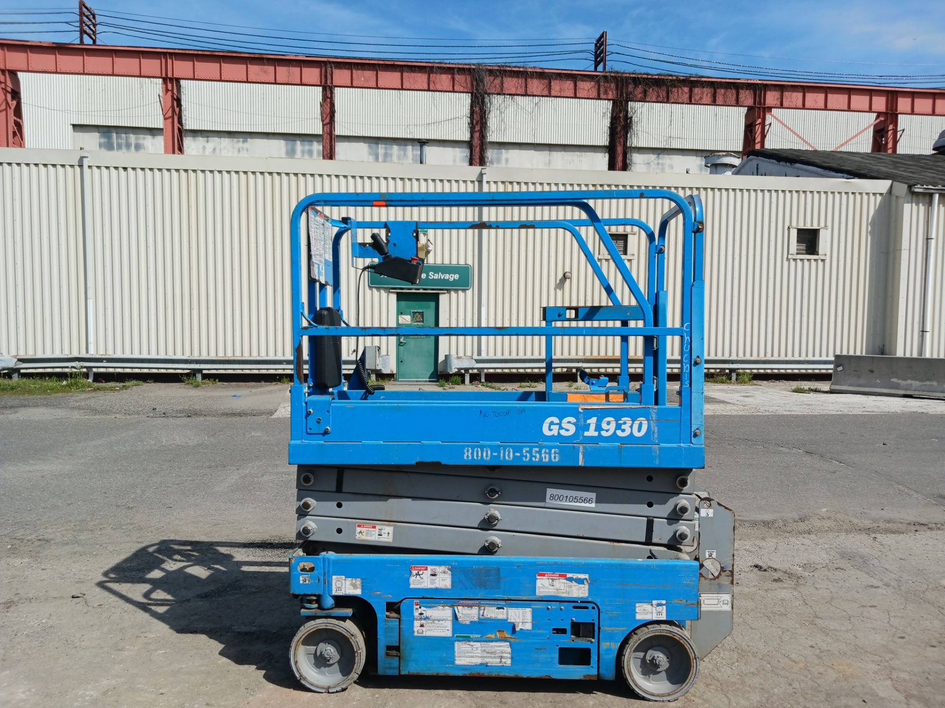 2016 Genie GS1930 19ft 500lb Scissor Lift - Lester, PA - Image 4 of 19