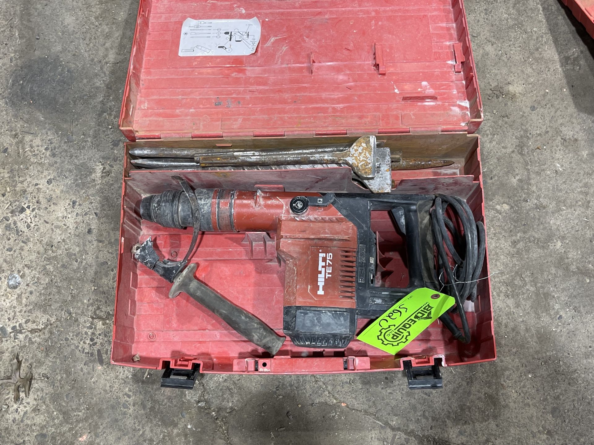 Hilti TE75 Hammer Drill (562U) - Upland