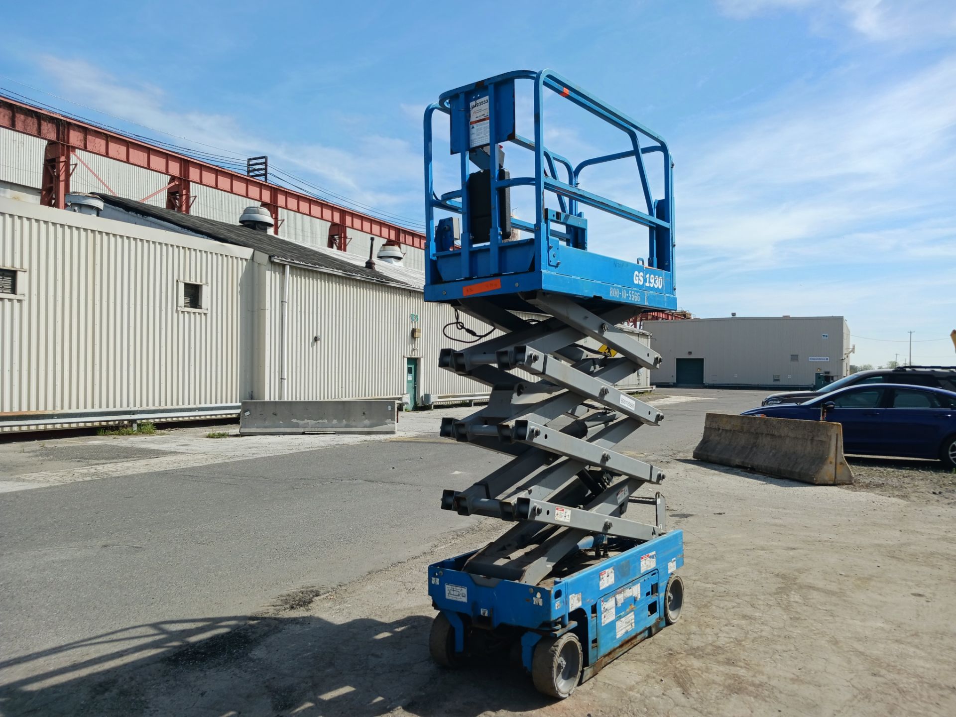 2016 Genie GS1930 19ft 500lb Scissor Lift - Lester, PA - Image 9 of 19