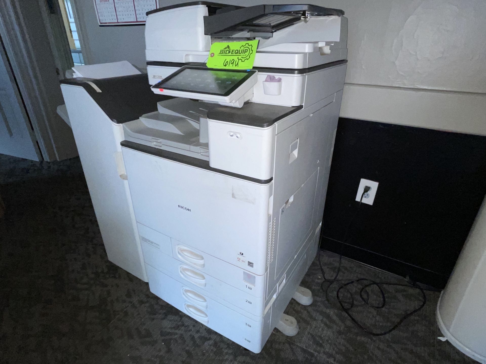Ricoh MP C3504 3 in one Printer (619U) - Upland - Image 5 of 10