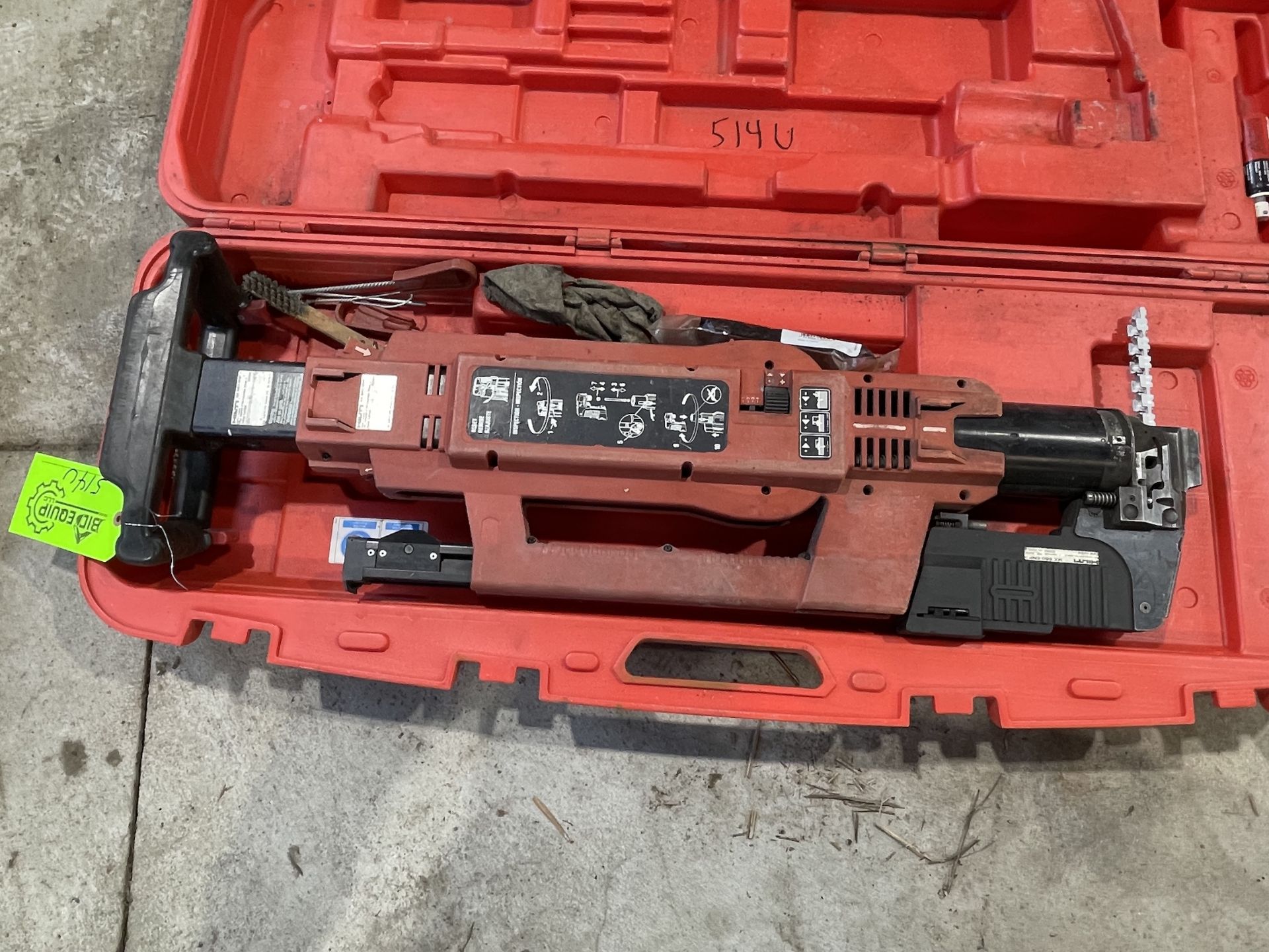 Hilti Steel/Concrete Nail Gun (514U) - Upland - Image 3 of 5