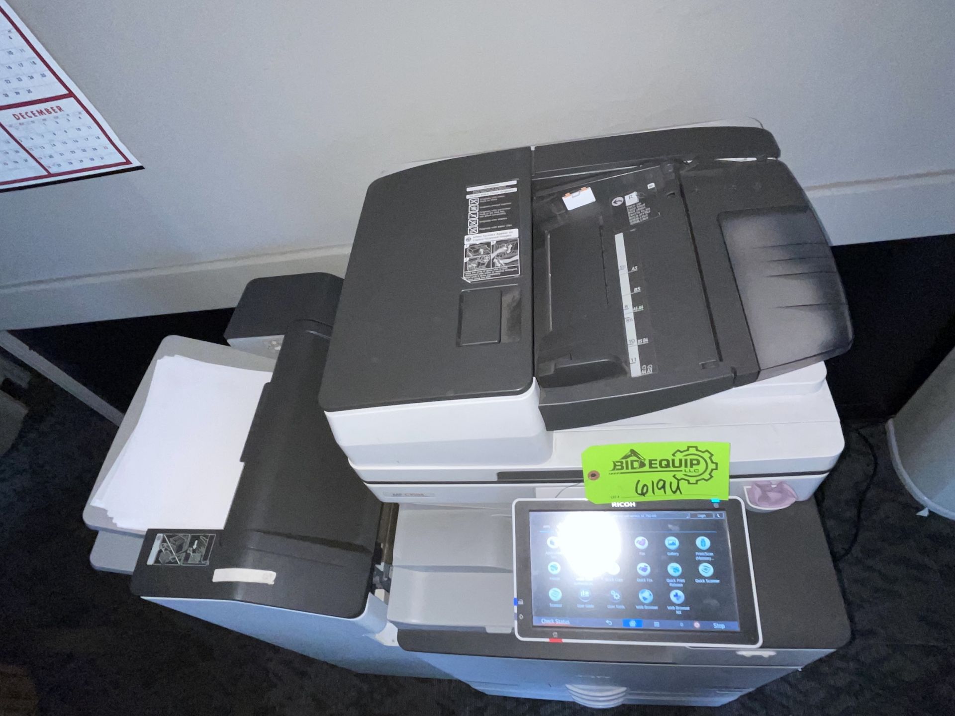 Ricoh MP C3504 3 in one Printer (619U) - Upland - Image 3 of 10