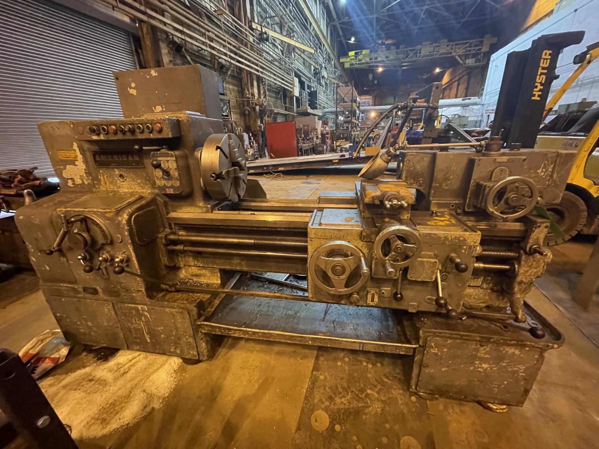 American Engine Lathe (EH37) - Lester, PA