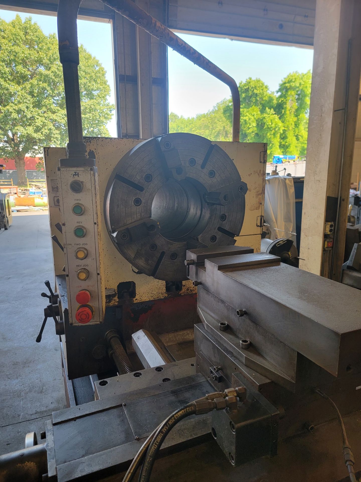 Summit 42-12x120 OC Hollow Spindle Bore Lathe (EH158) - Lester Pa - Image 6 of 7