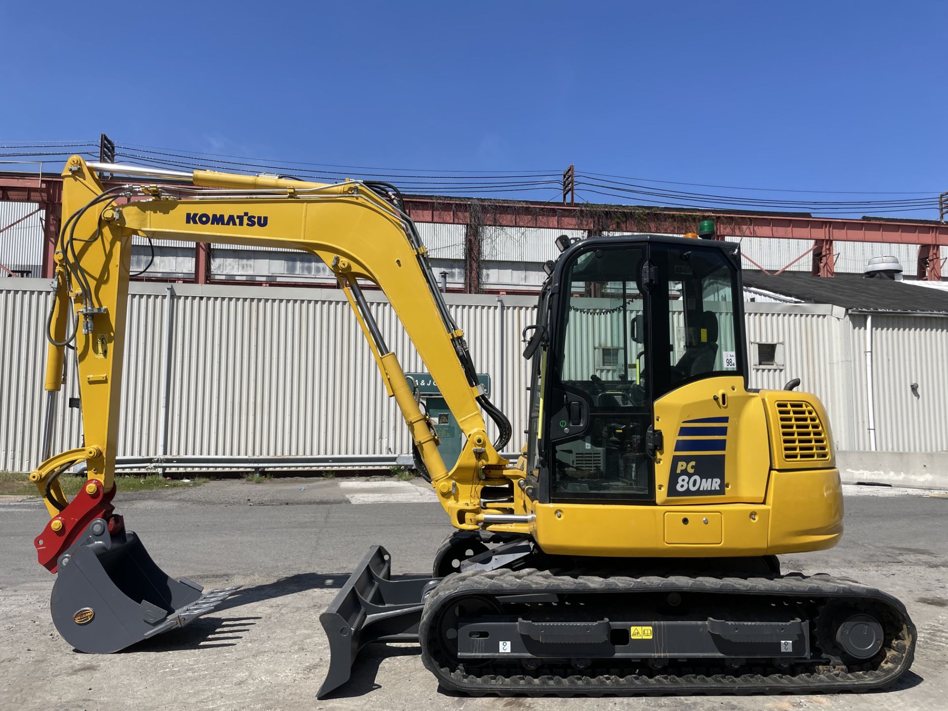 2020 Komatsu PC80MR-5 Excavator - Lester, PA