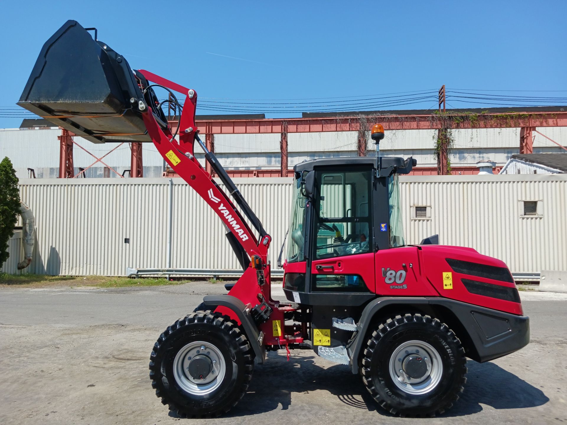 UNUSED 2022 Yanmar V80 Stage 5 Wheel Loader - Lester, PA - Image 8 of 16