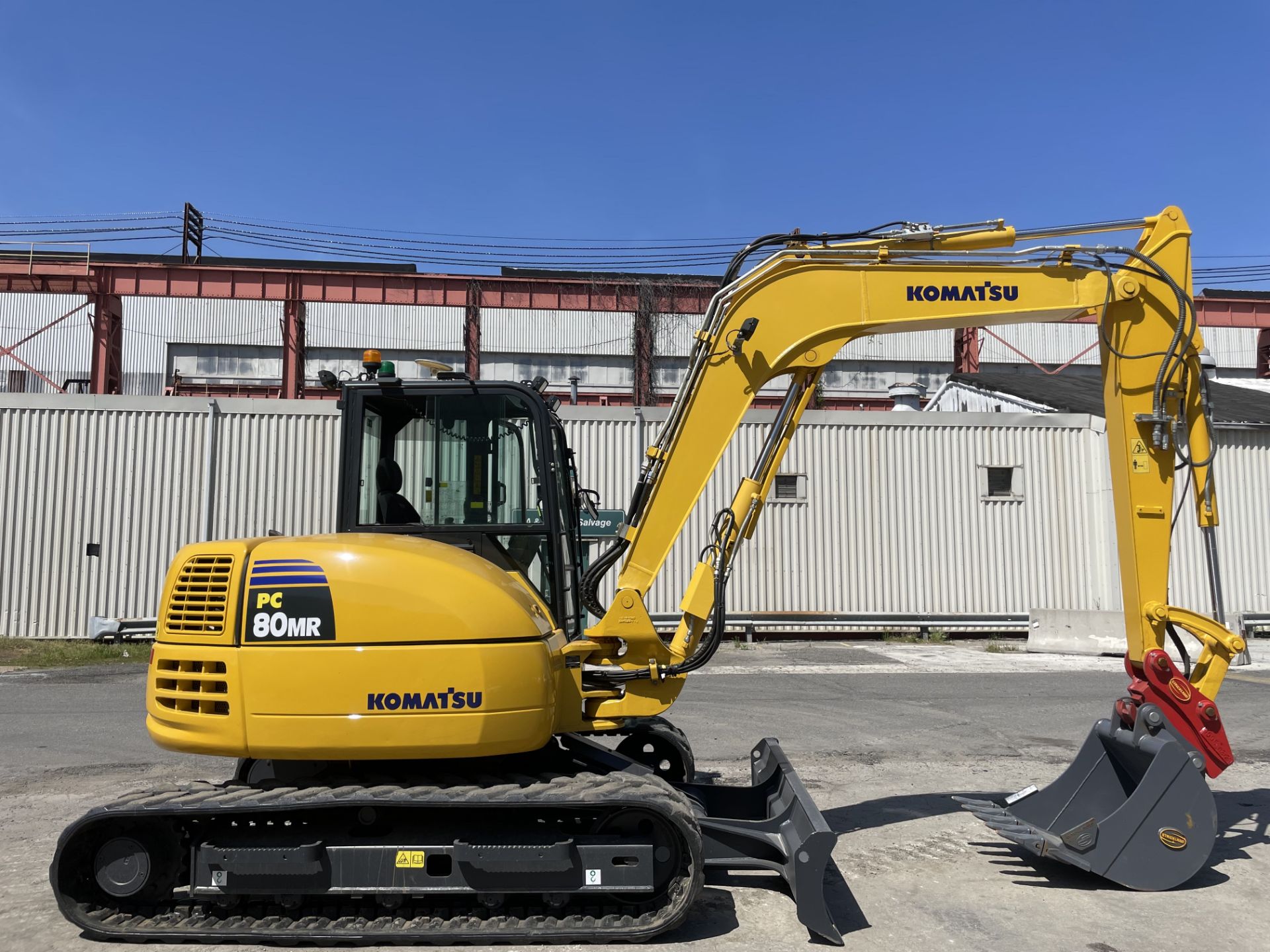 2020 Komatsu PC80MR-5 Excavator - Lester, PA - Image 2 of 11