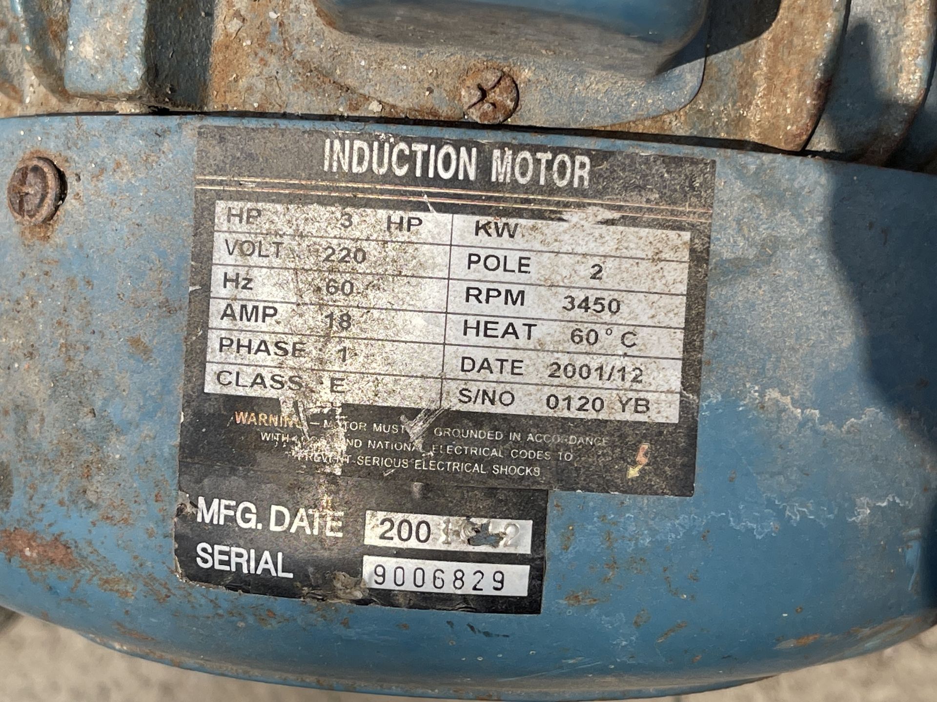Induction Motor (EH162) - Lester, Pa - Image 5 of 6