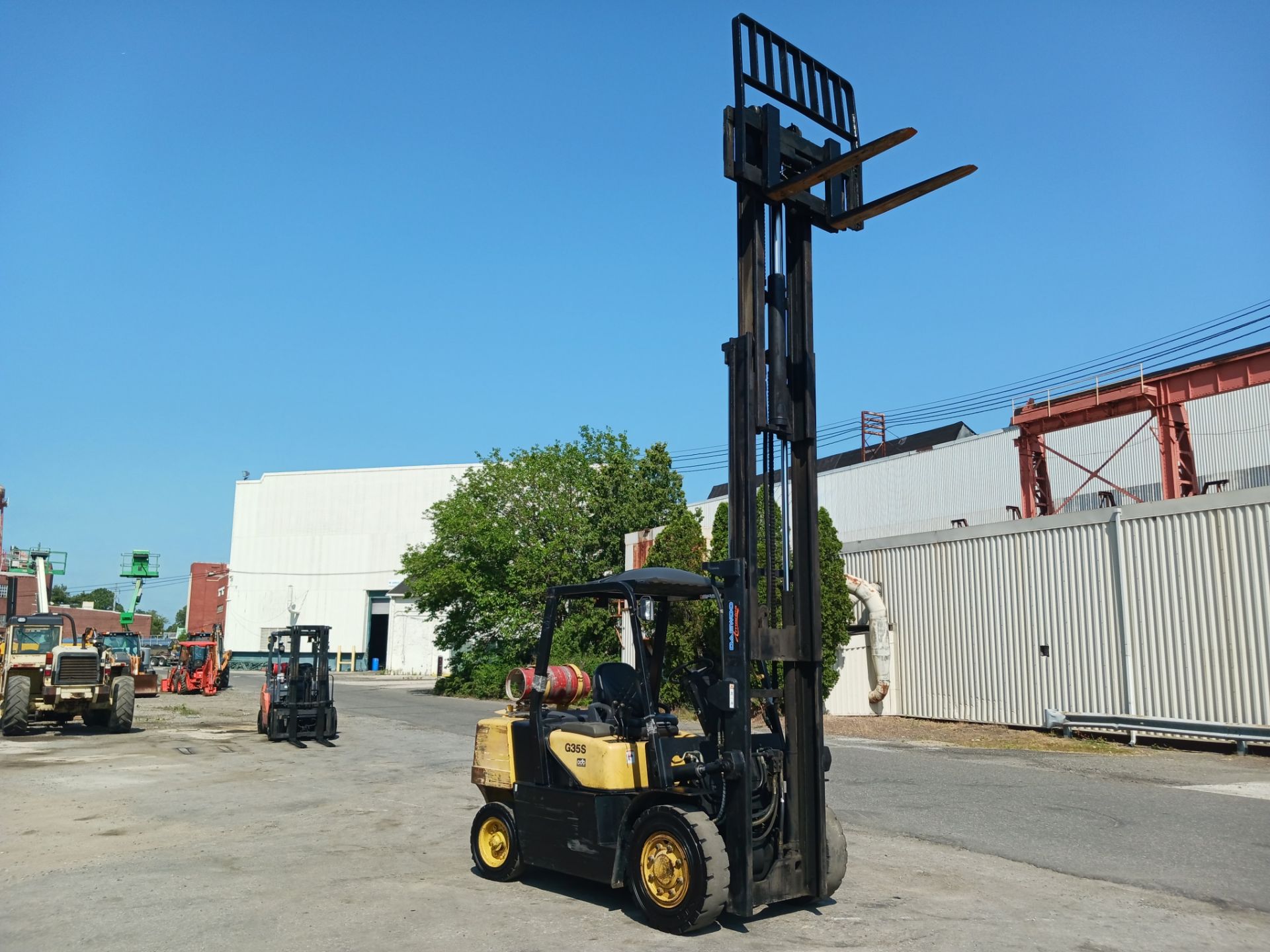 Daewoo G35S-2 7000 lb Forklift - Lester, PA - Image 8 of 13