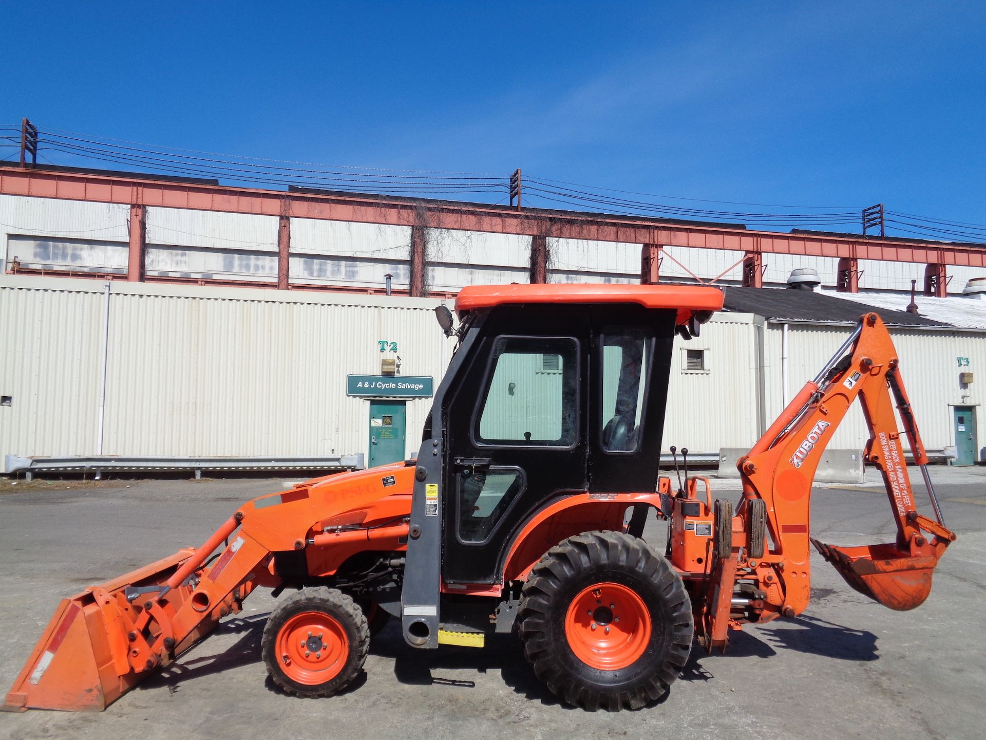 2017 Kubota B26 Backhoe Tractor - Lester, PA - Image 4 of 9