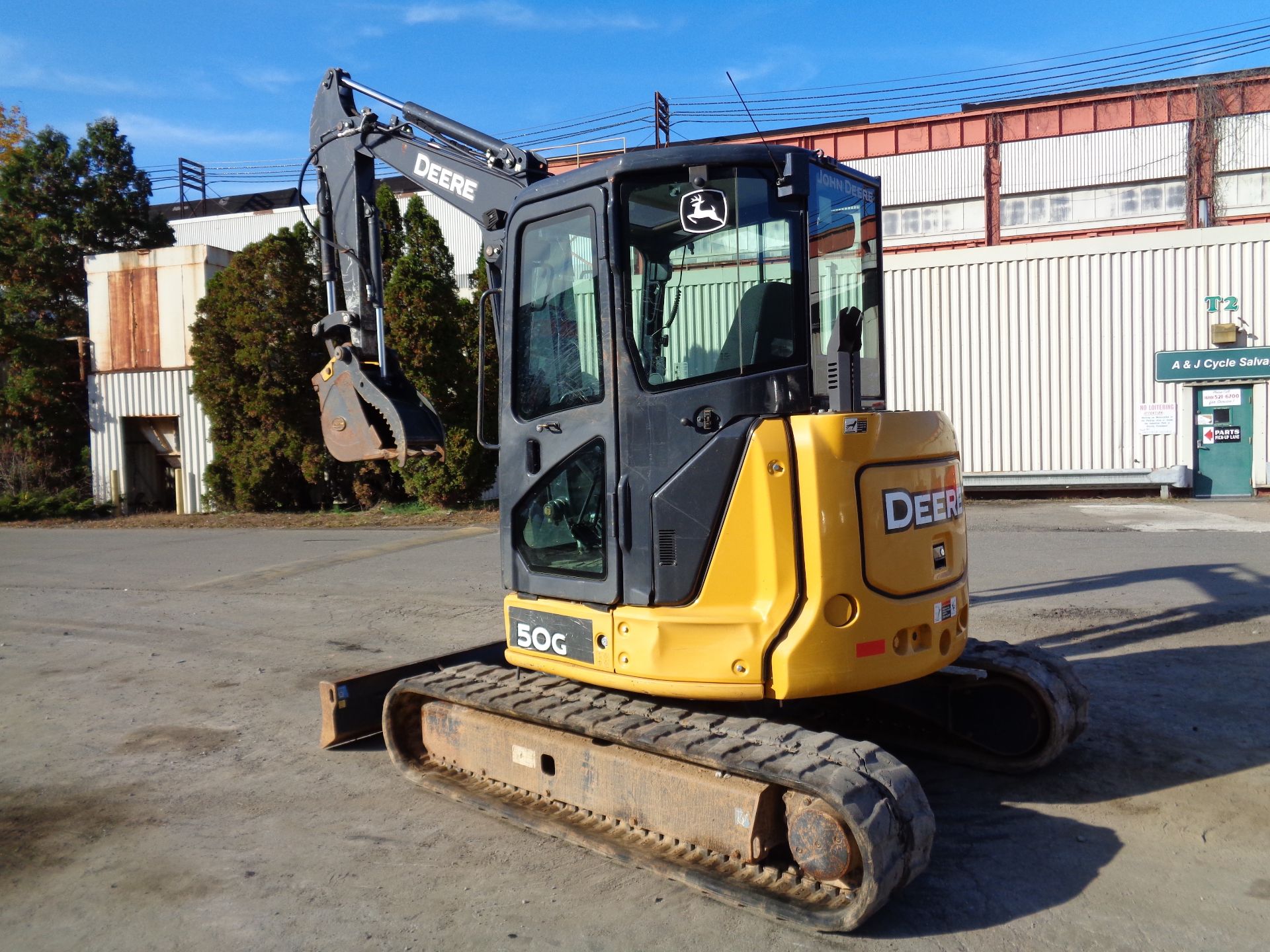 2018 John Deere 50G Mini Excavator - Lester, PA - Image 7 of 10