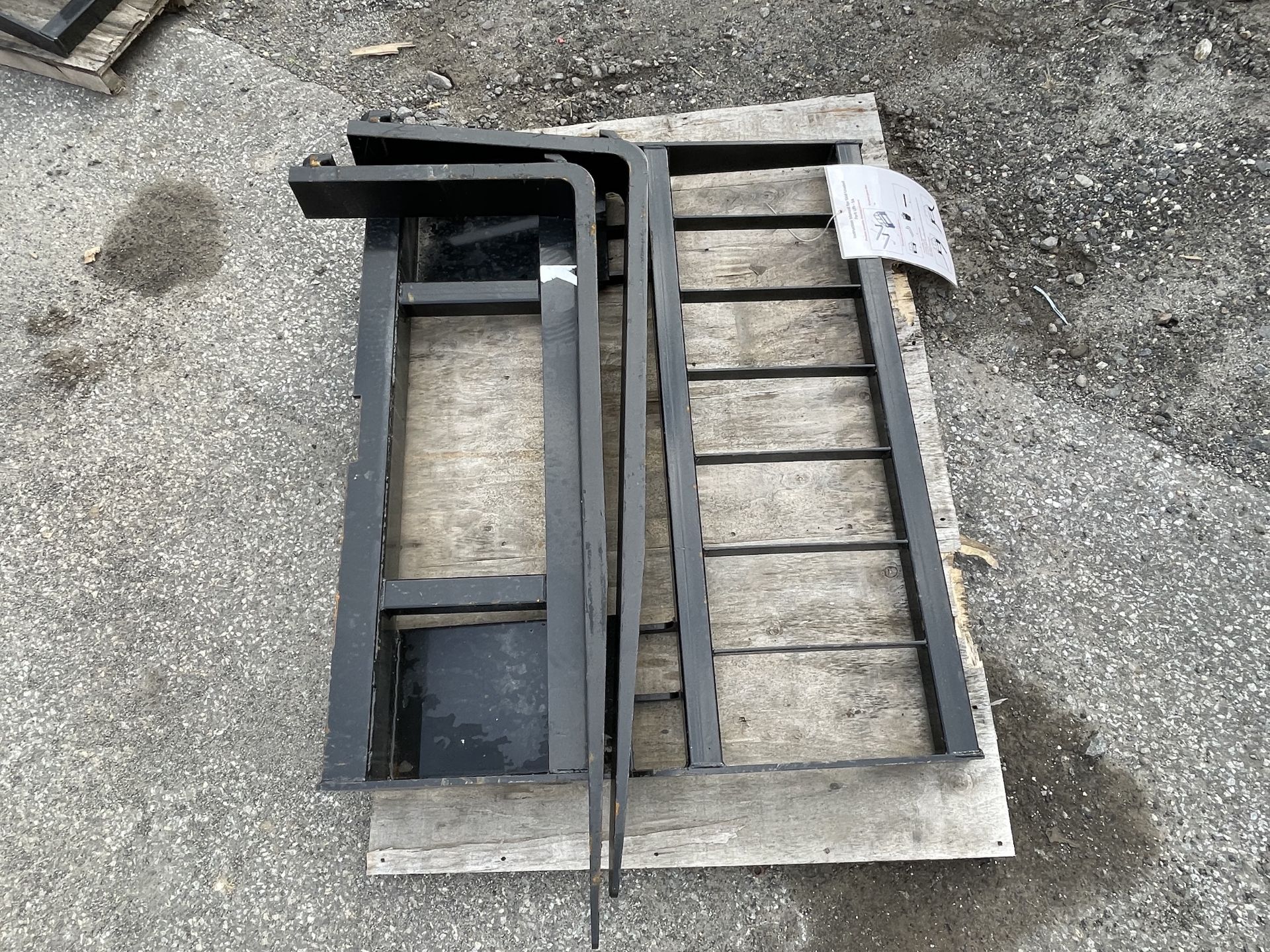 Brand New 48" Skid Steer Fork Attachment (ES31) - Lester, Pa - Image 4 of 4