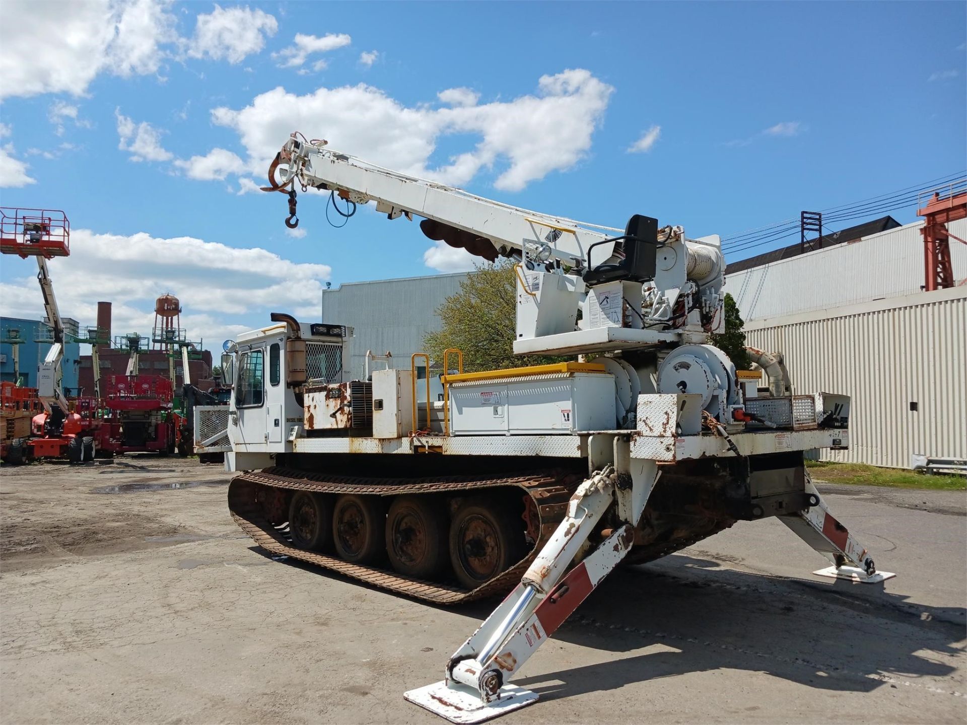 Hico HT15H All Terrain Track Machine with Crane - Lester, PA - Image 9 of 12