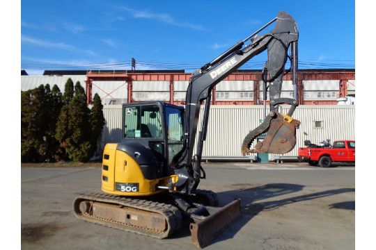 2018 John Deere 50G Mini Excavator - Lester, PA - Image 3 of 10