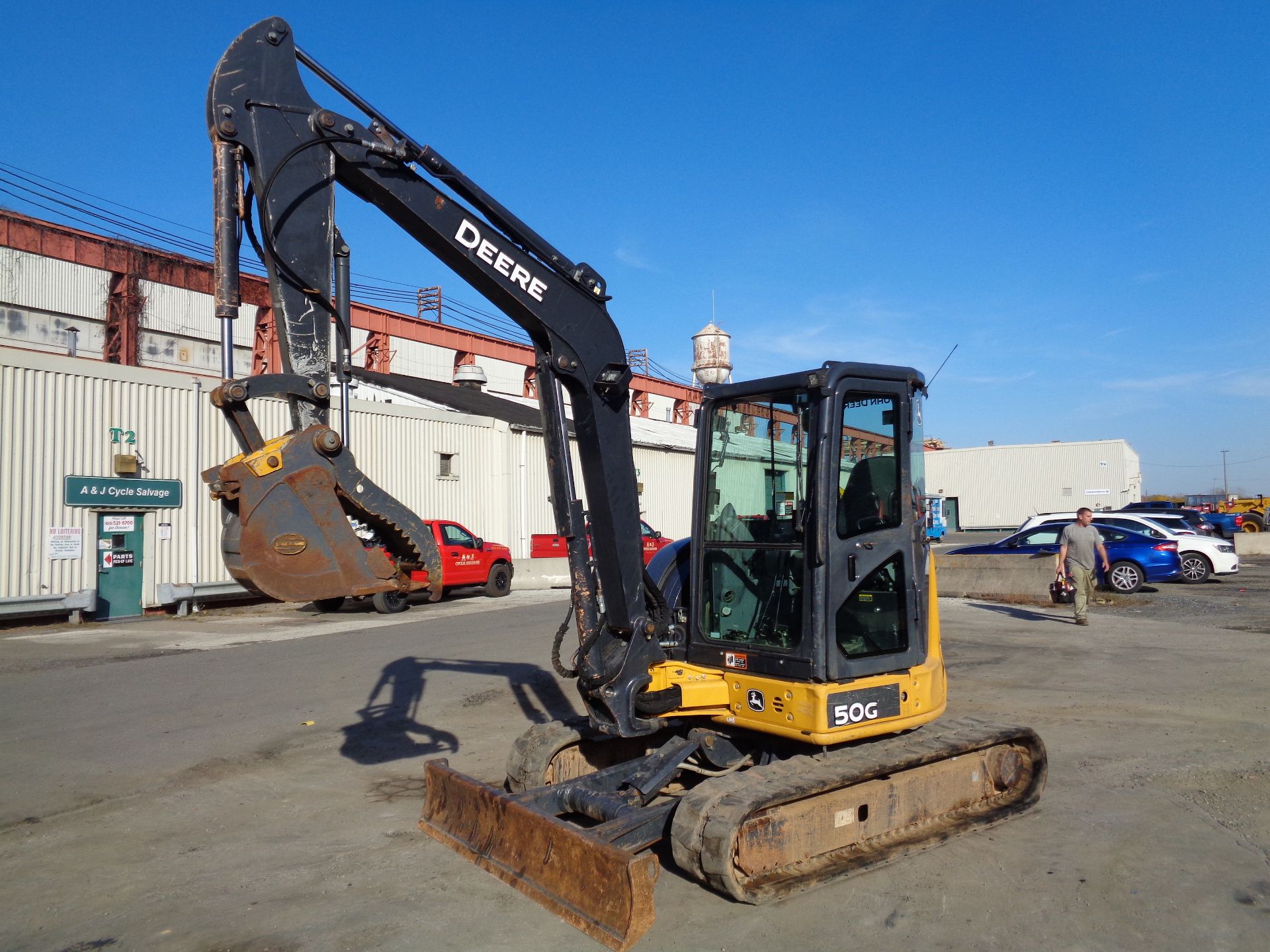 2018 John Deere 50G Mini Excavator - Lester, PA - Image 6 of 10