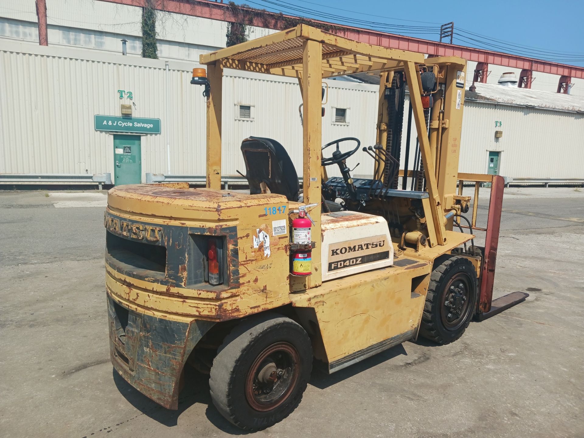 Komatsu FD40ZT-4 8,000 lb Forklift - Image 3 of 14