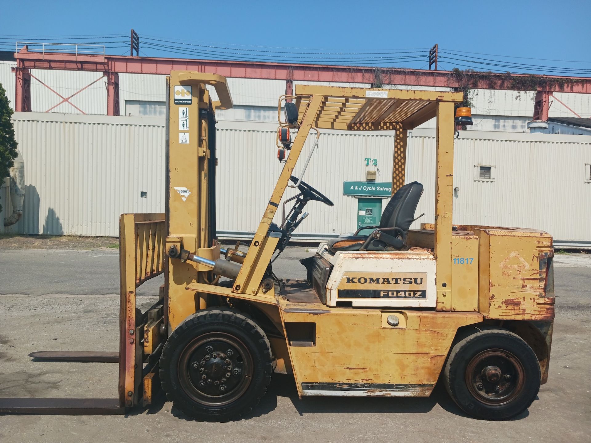 Komatsu FD40ZT-4 8,000 lb Forklift - Image 4 of 14