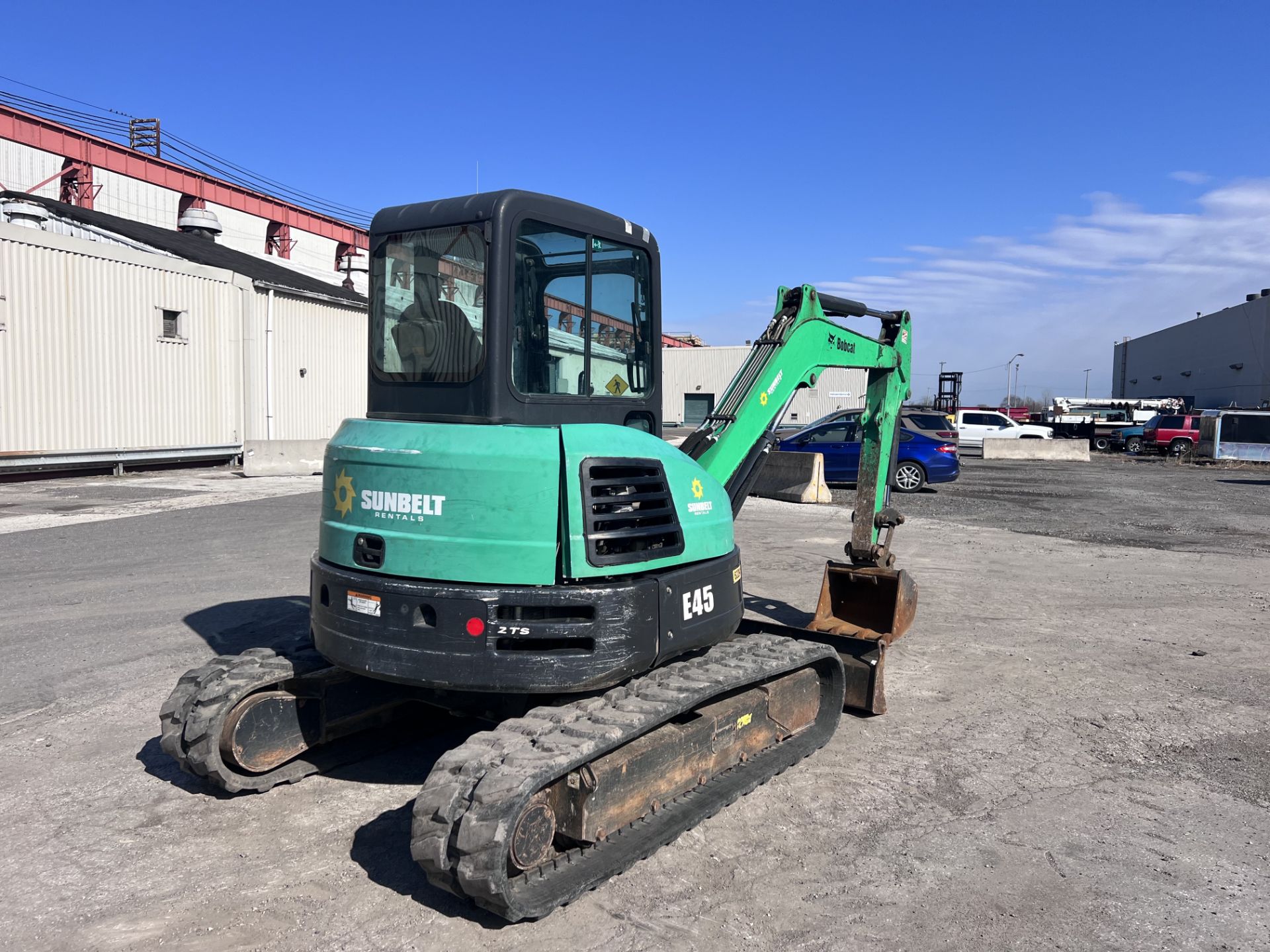 2014 Bobcat E45 Mini Excavator - Image 4 of 8