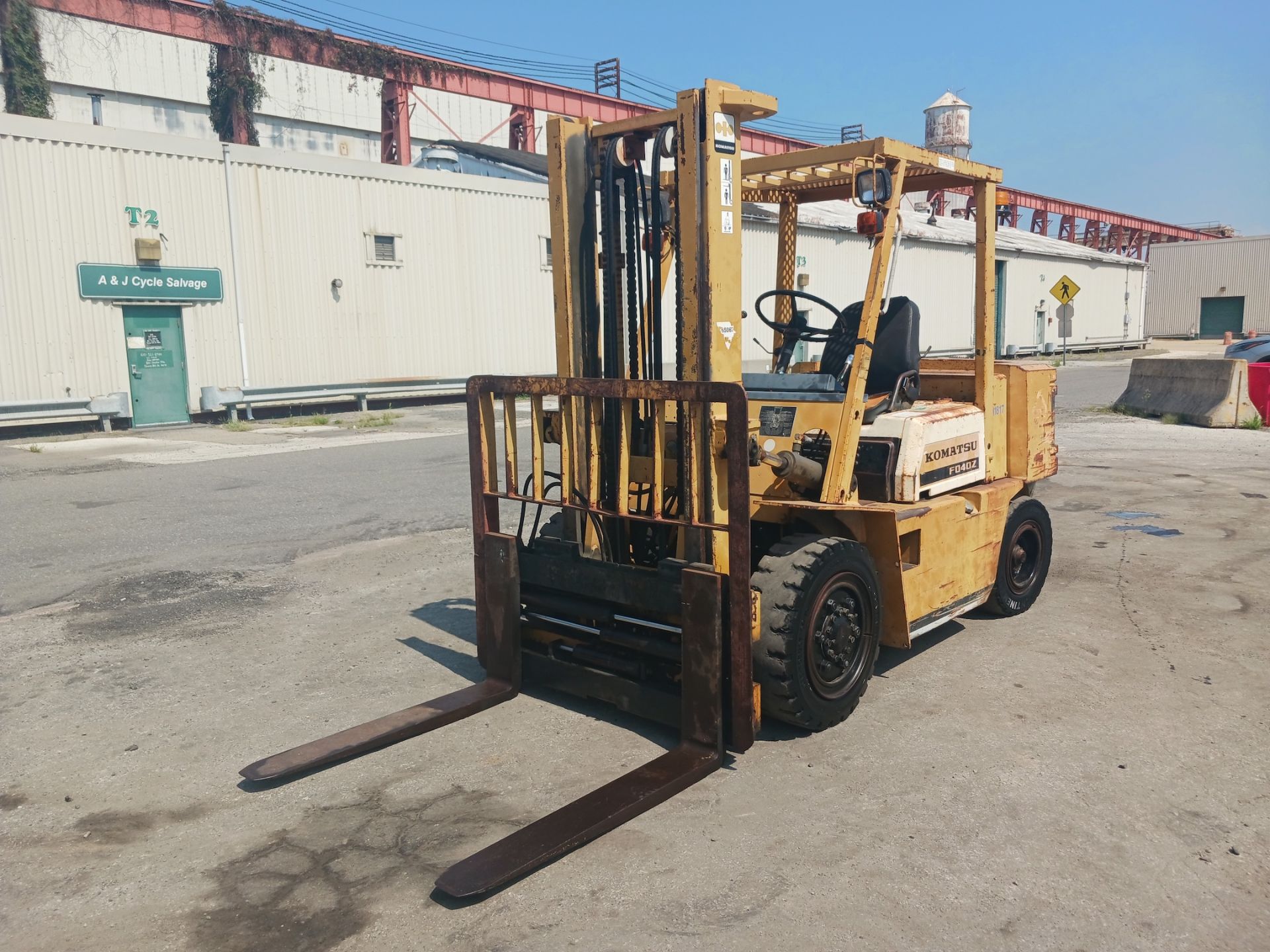 Komatsu FD40ZT-4 8,000 lb Forklift - Image 5 of 14