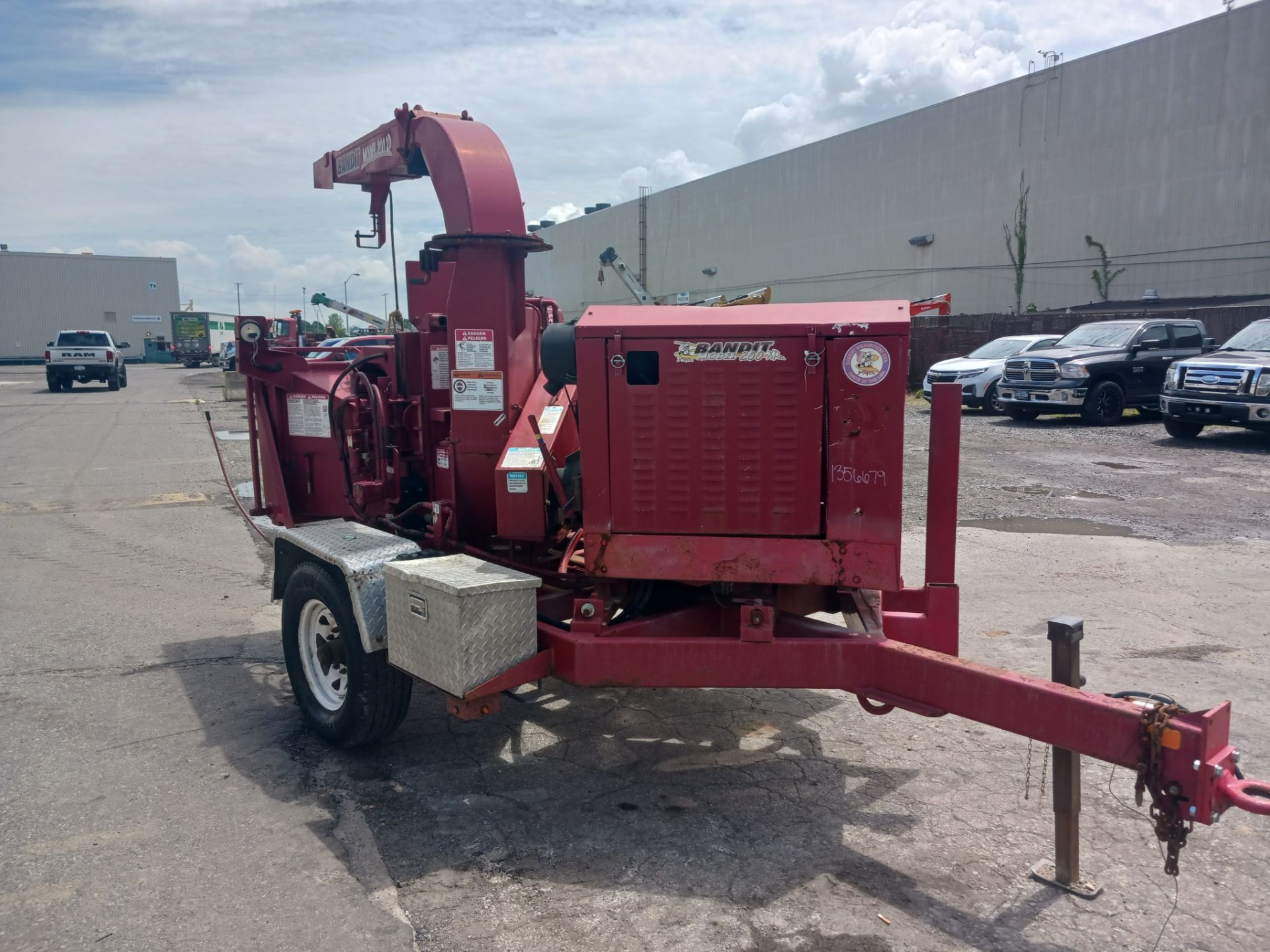 2012 Bandit Industries 200XP Diesel Wood Chipper - Image 5 of 10