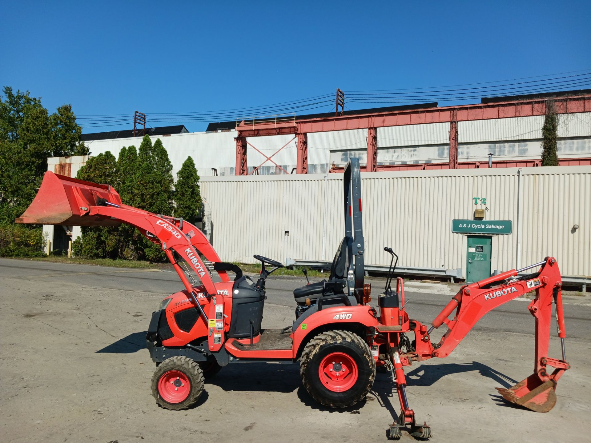 2019 Kubota BX23S Backhoe Loader Tractor - Image 14 of 19