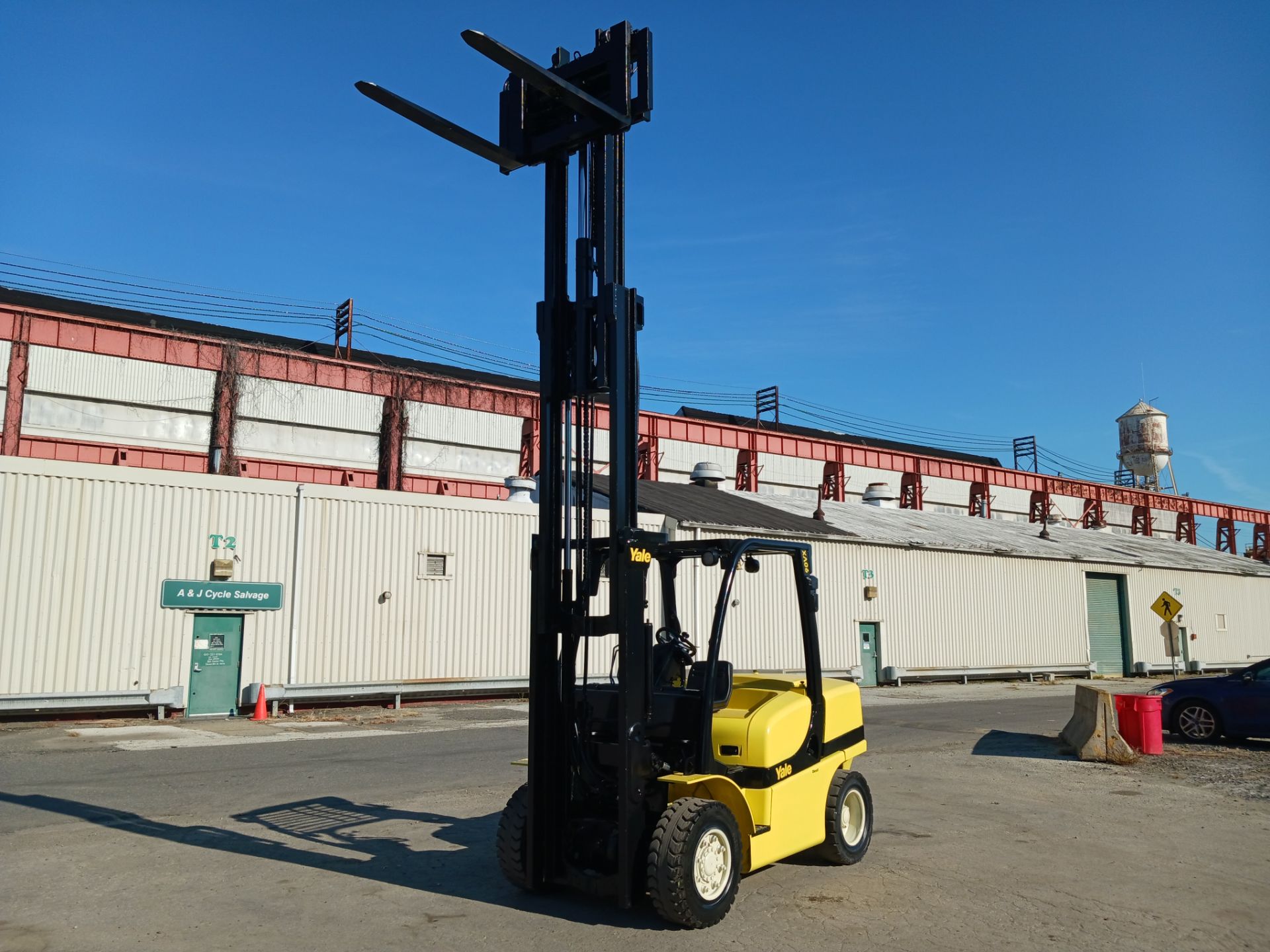 Yale GDP090VXNCSE090 9,000lb Forklift - Image 9 of 22