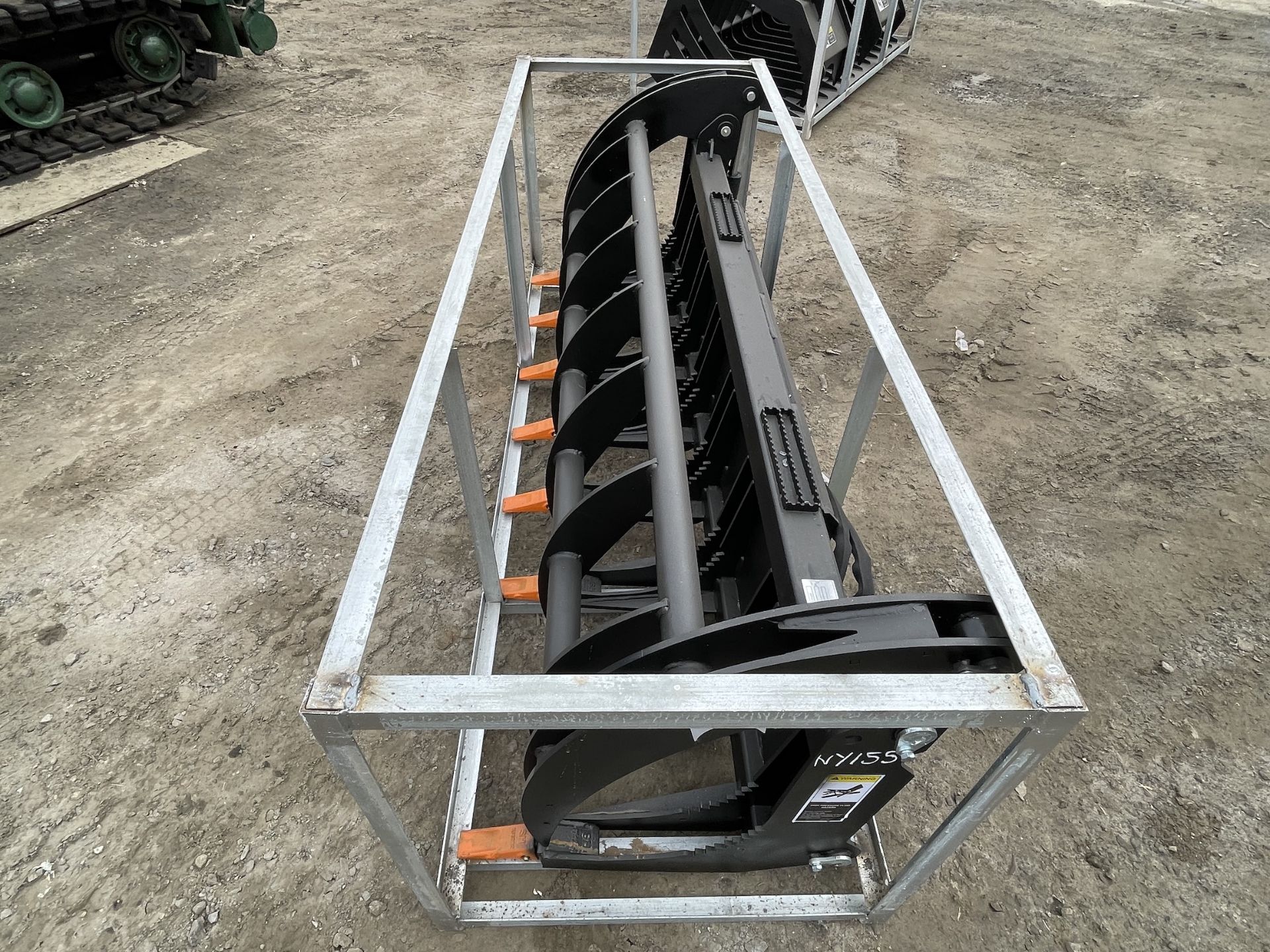 Brand New Greatbear Heavy Grass Fork Grapple Skid Steer Attachment (NY155) - Image 8 of 10