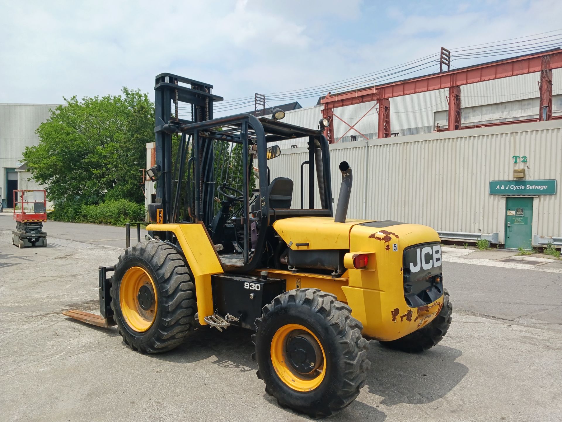 2015 JCB 930 6,000lb Rough Terrain Forklift - Image 5 of 12