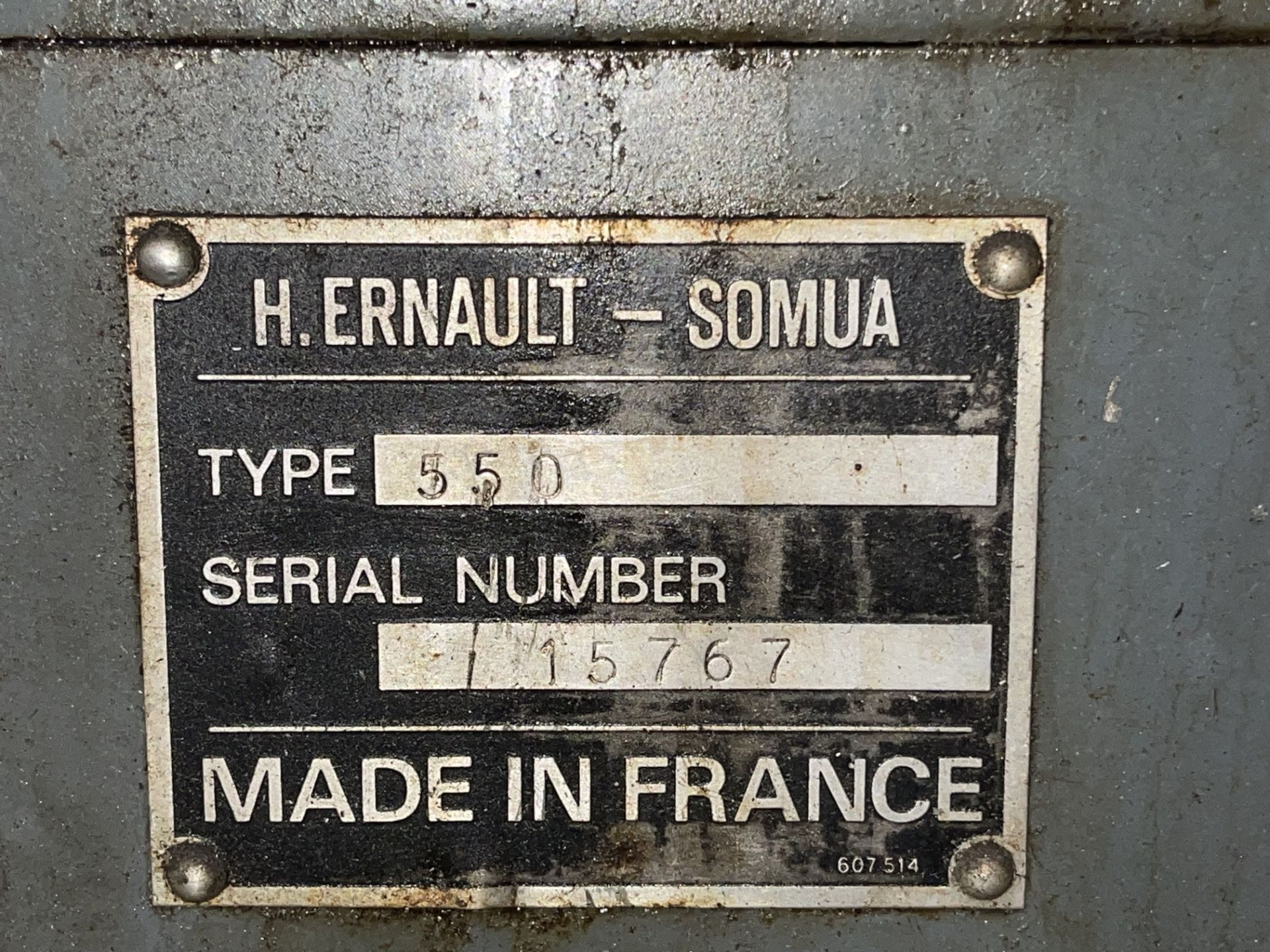 H. Renault-Somua 550 Lathe (H6) - Image 18 of 31