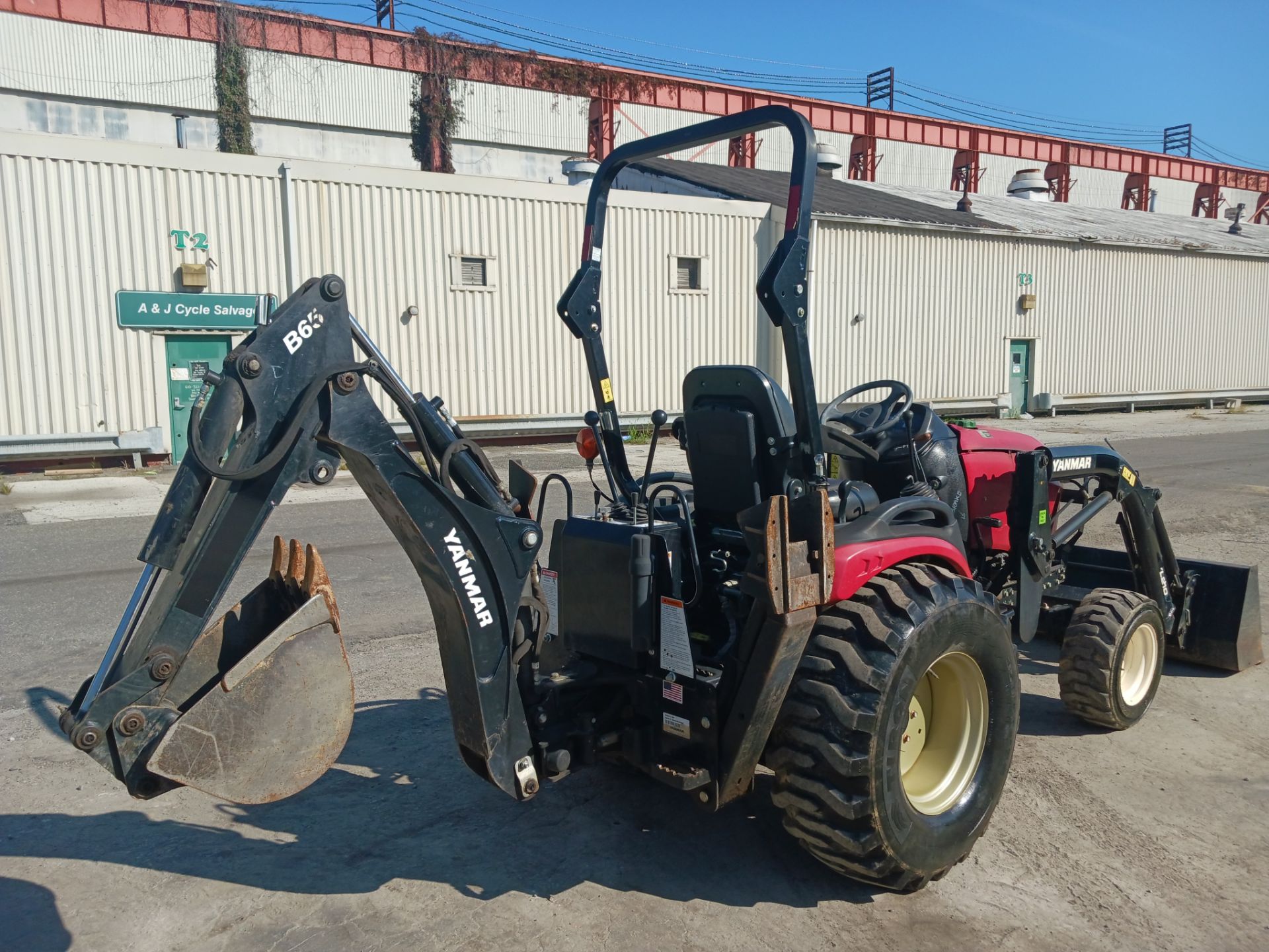 2018 Yanmar SA24 Utility Backhoe Tractor Loader - Image 3 of 22