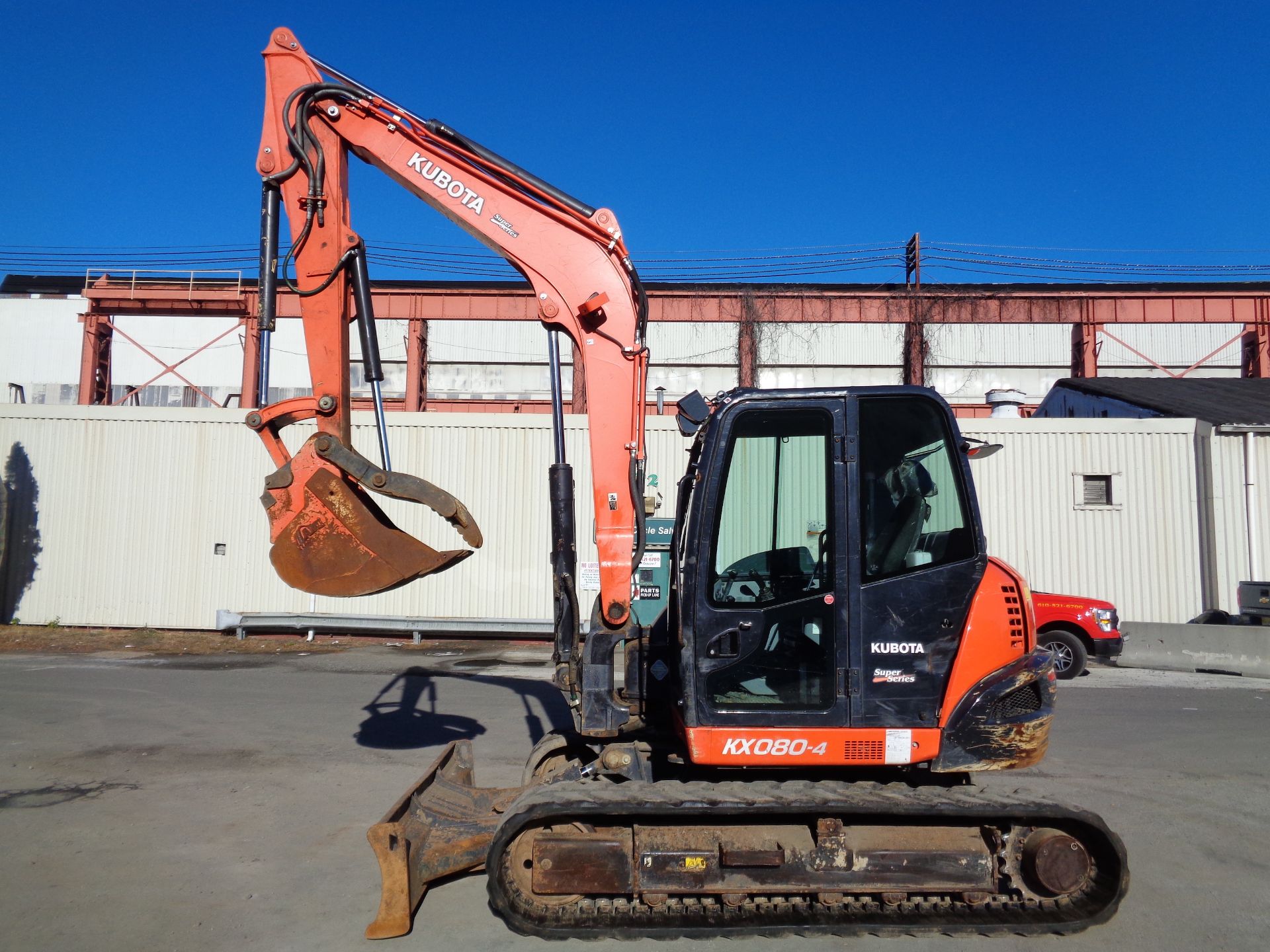 2017 Kubota KX080-4 Excavator