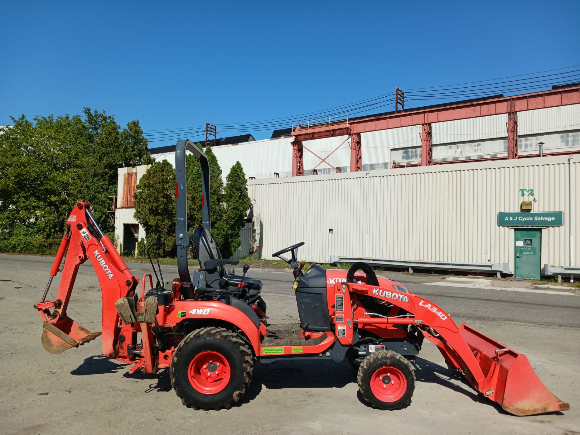 2019 Kubota BX23S Backhoe Loader Tractor