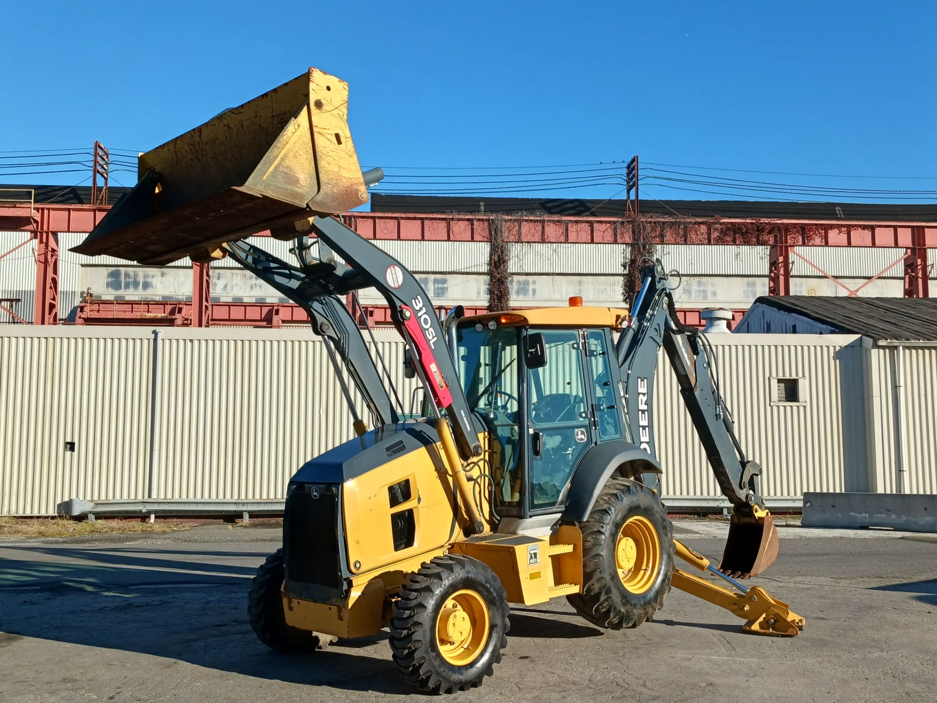 2017 John Deere 310SL 4x4 Tractor Loader Backhoe - Image 8 of 31