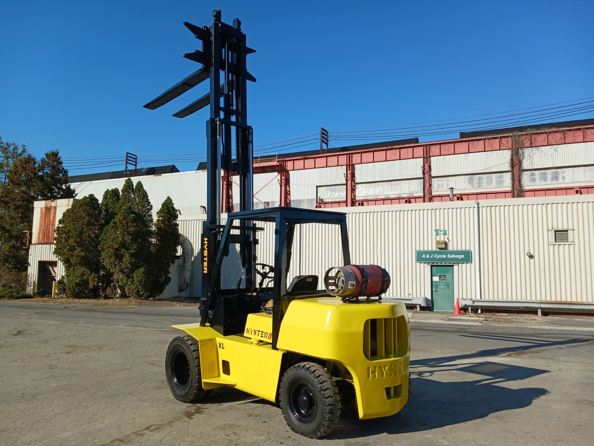 Hyster H80XL 8,000 lb Boom Truck Forklift - Image 8 of 21
