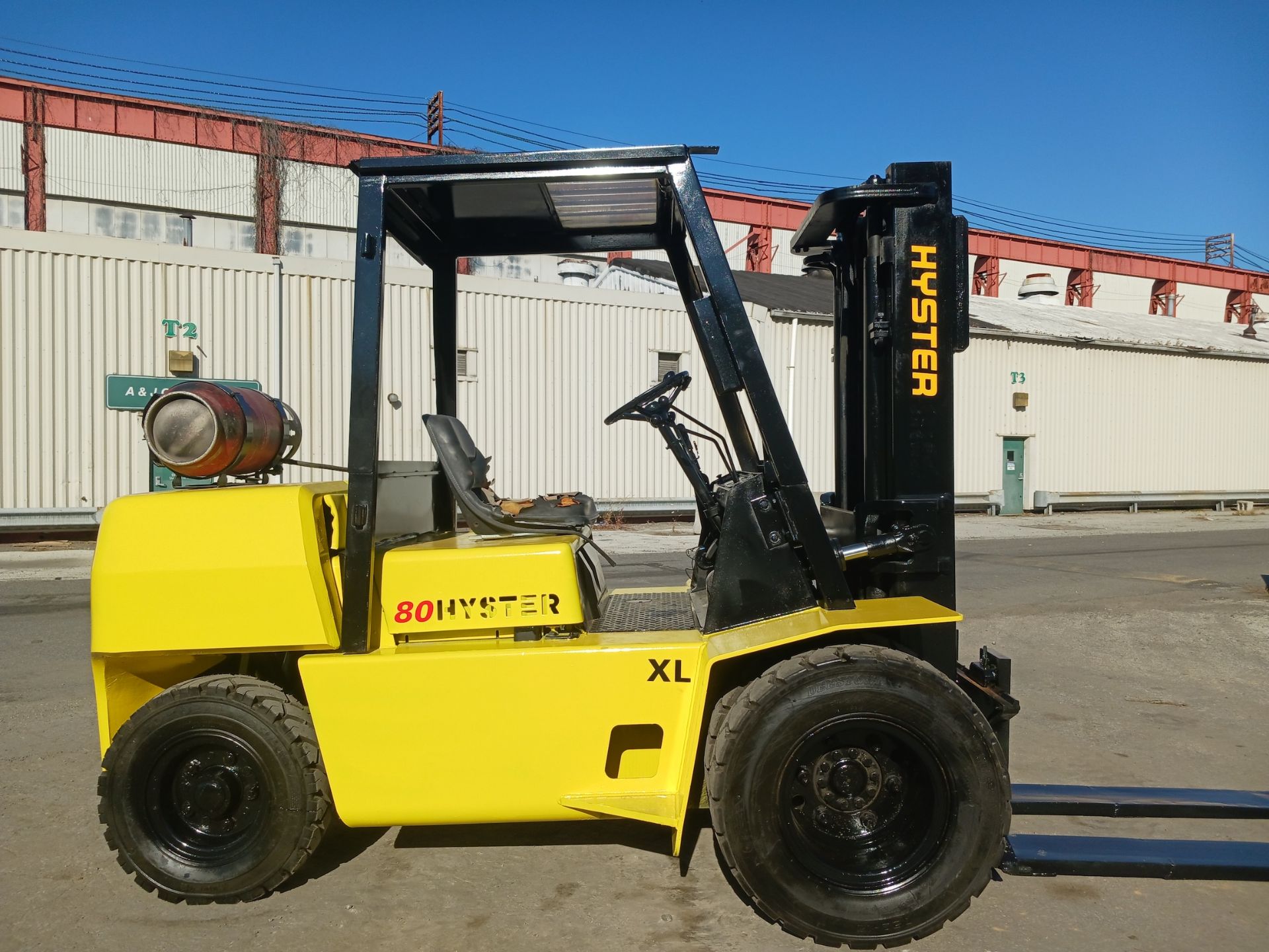 Hyster H80XL 8,000 lb Boom Truck Forklift - Image 2 of 21