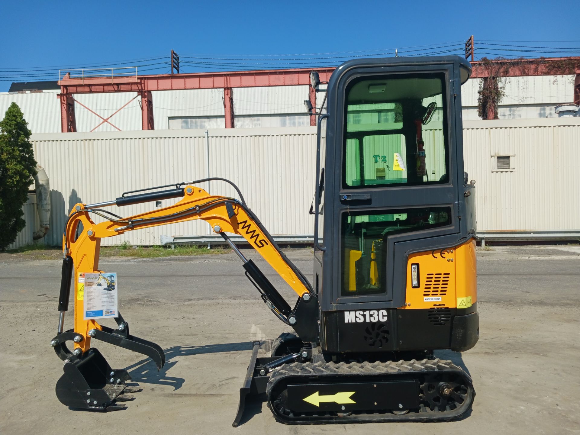 New Unused 2023 MMS MS13C Gas Mini Excavator