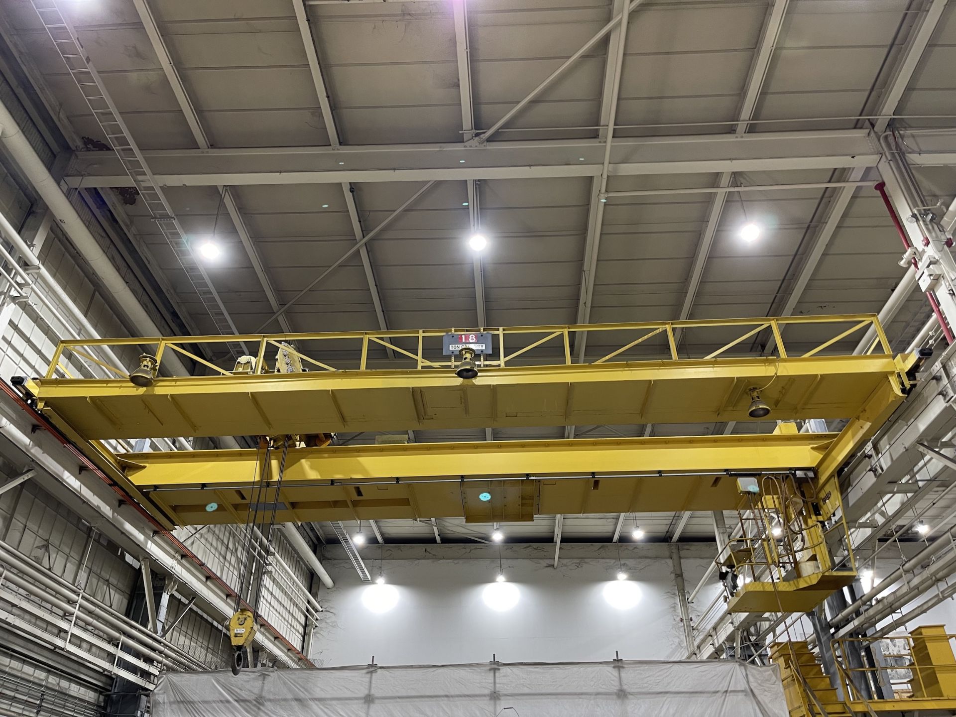 18 Ton Pendant Controlled Bridge Crane with Hoist (IV25)