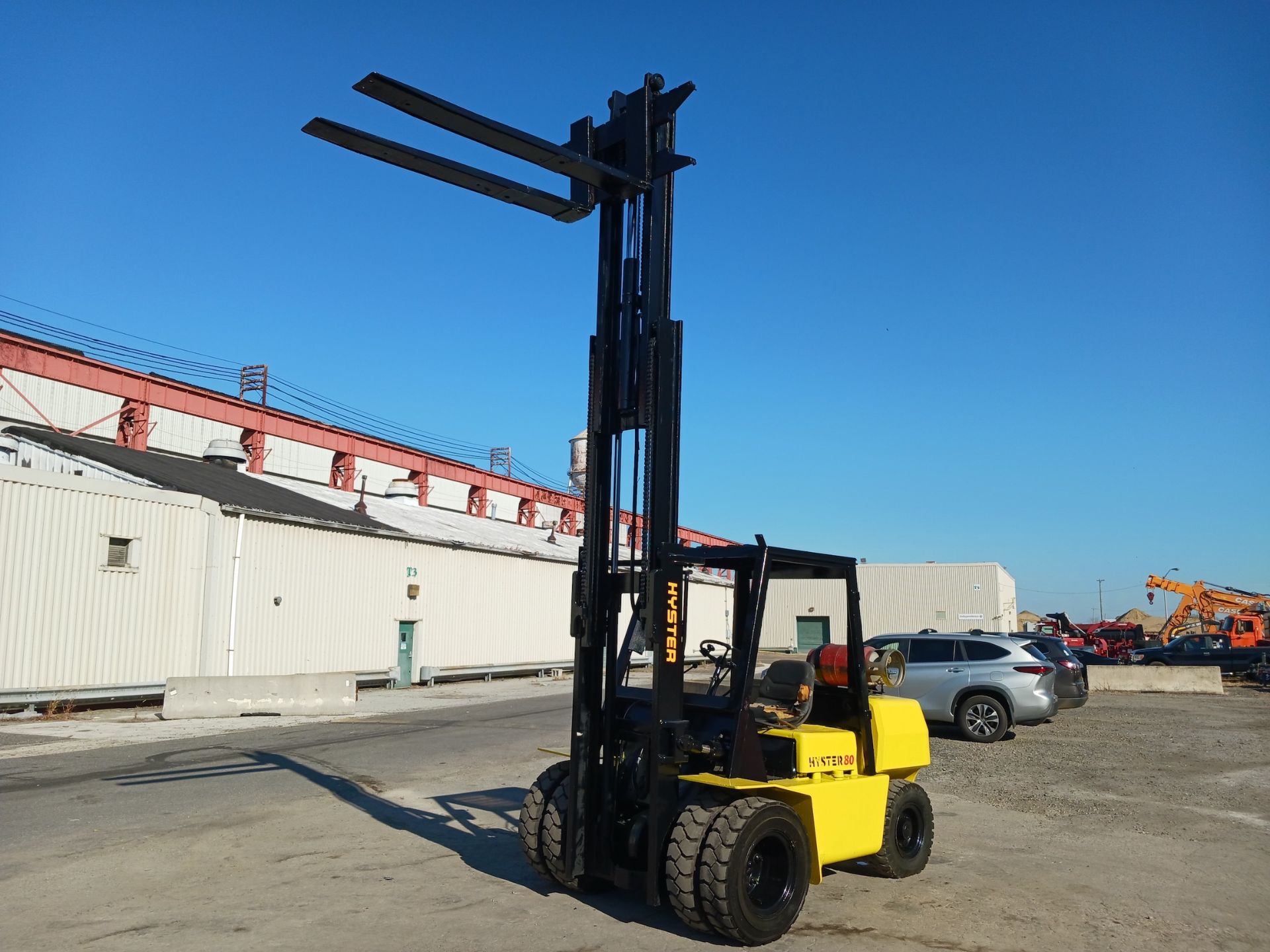 Hyster H80XL 8,000 lb Boom Truck Forklift - Image 9 of 21