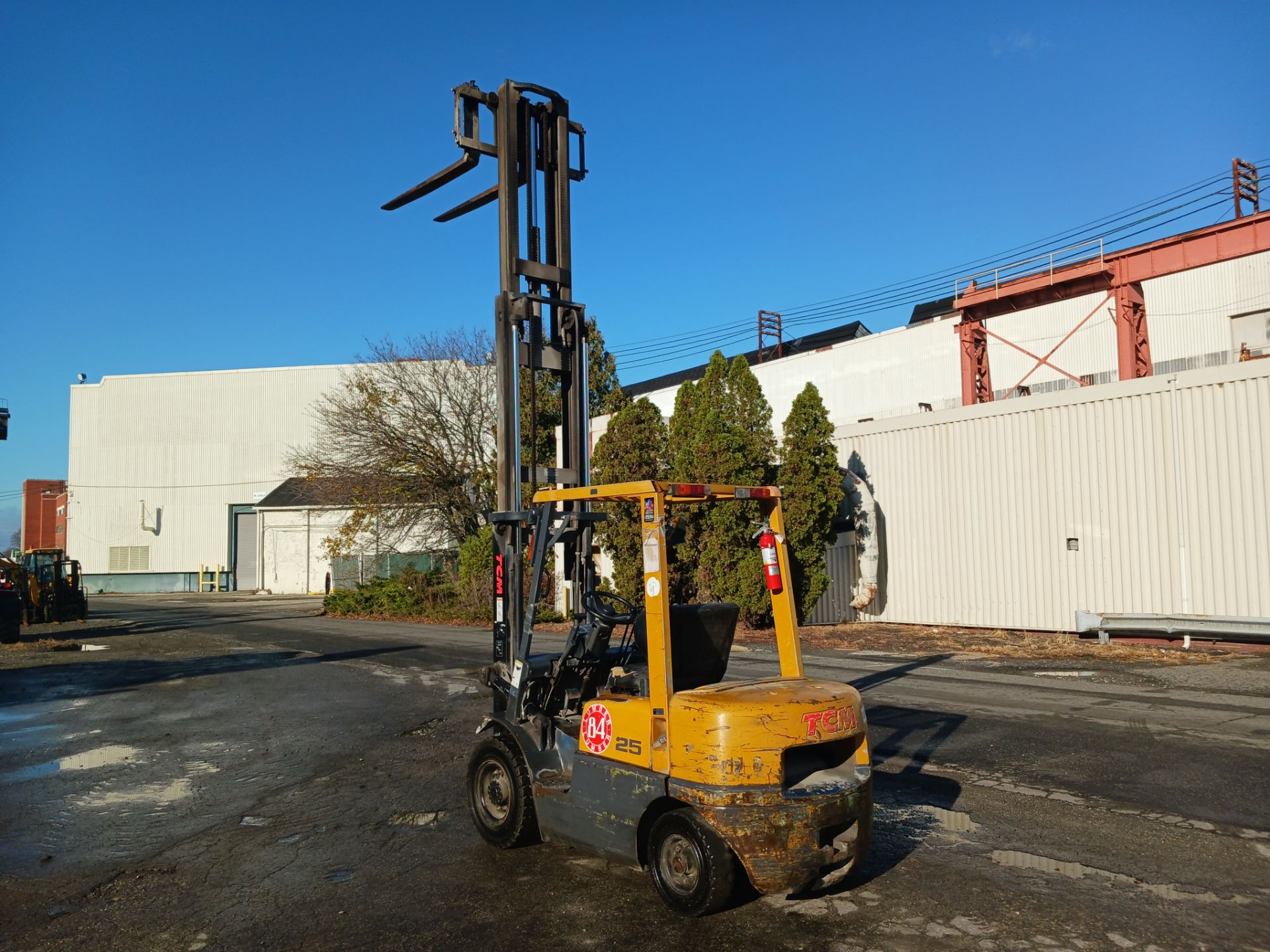 2000 TCM FG25N5T 5,000lb Forklift - Image 8 of 20