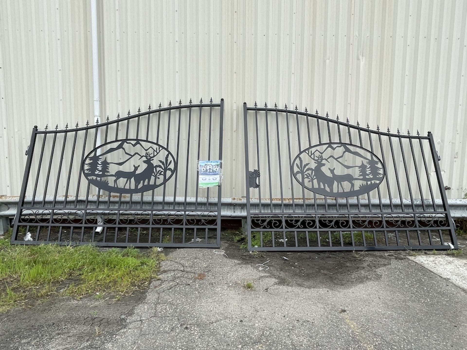 Brand New Unused Greatbear 20ft Wrought Iron Gate (NY119)