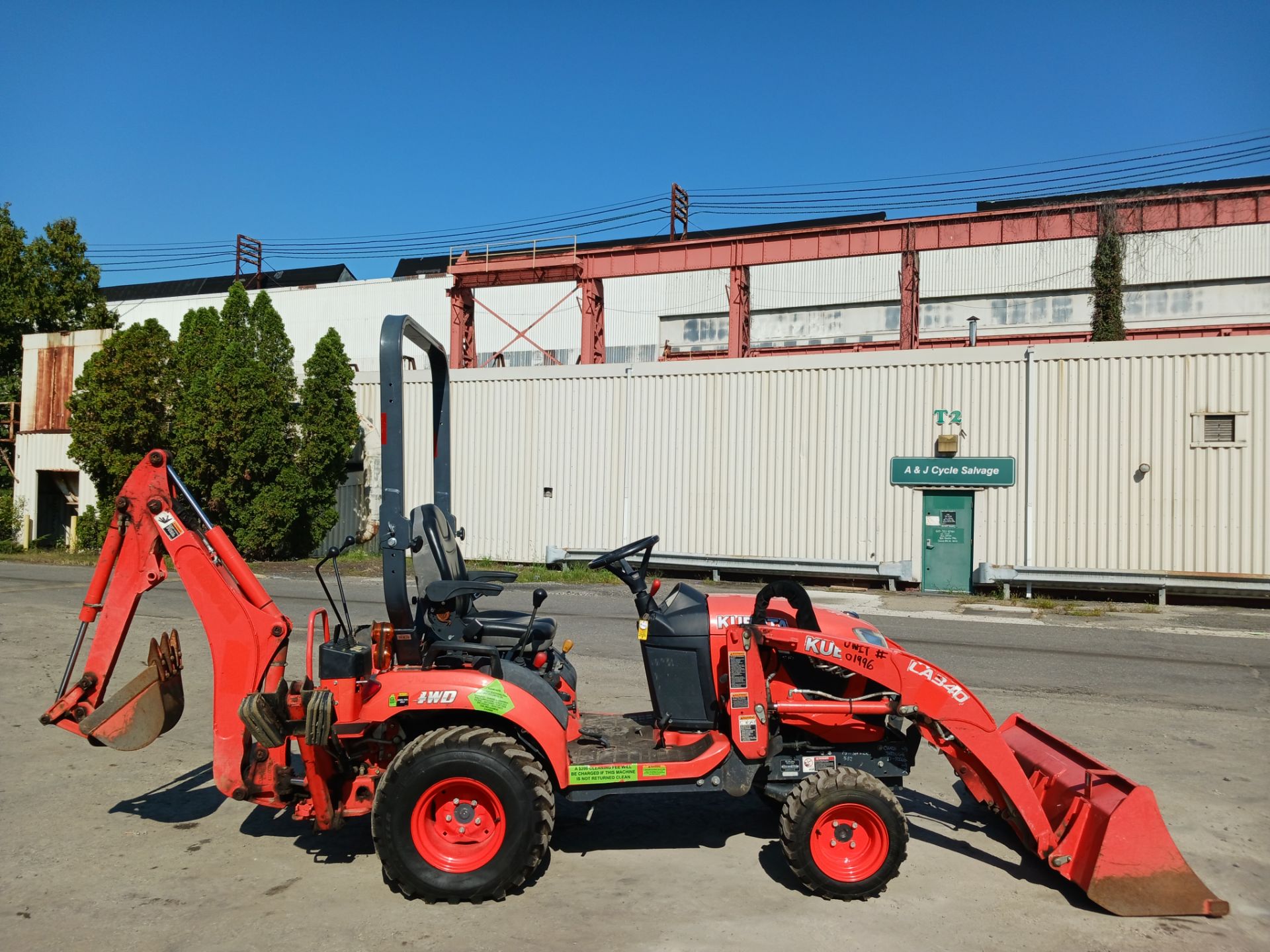 2019 Kubota BX23S Backhoe Loader Tractor - Image 4 of 22